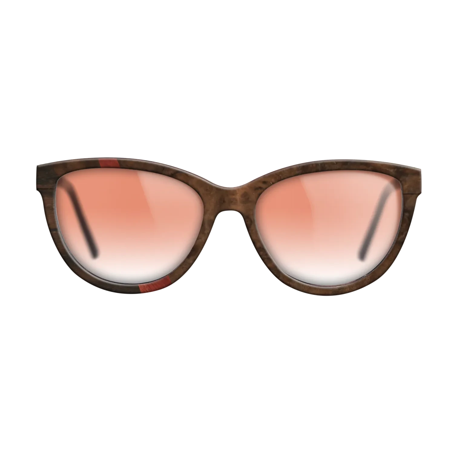 Olive Burl,Ziricote Dark Quartered,Walnut Burl,Poplar Dyed: Red: Wedge - The Maiden - Cat - 792 - SIRIS wood optic