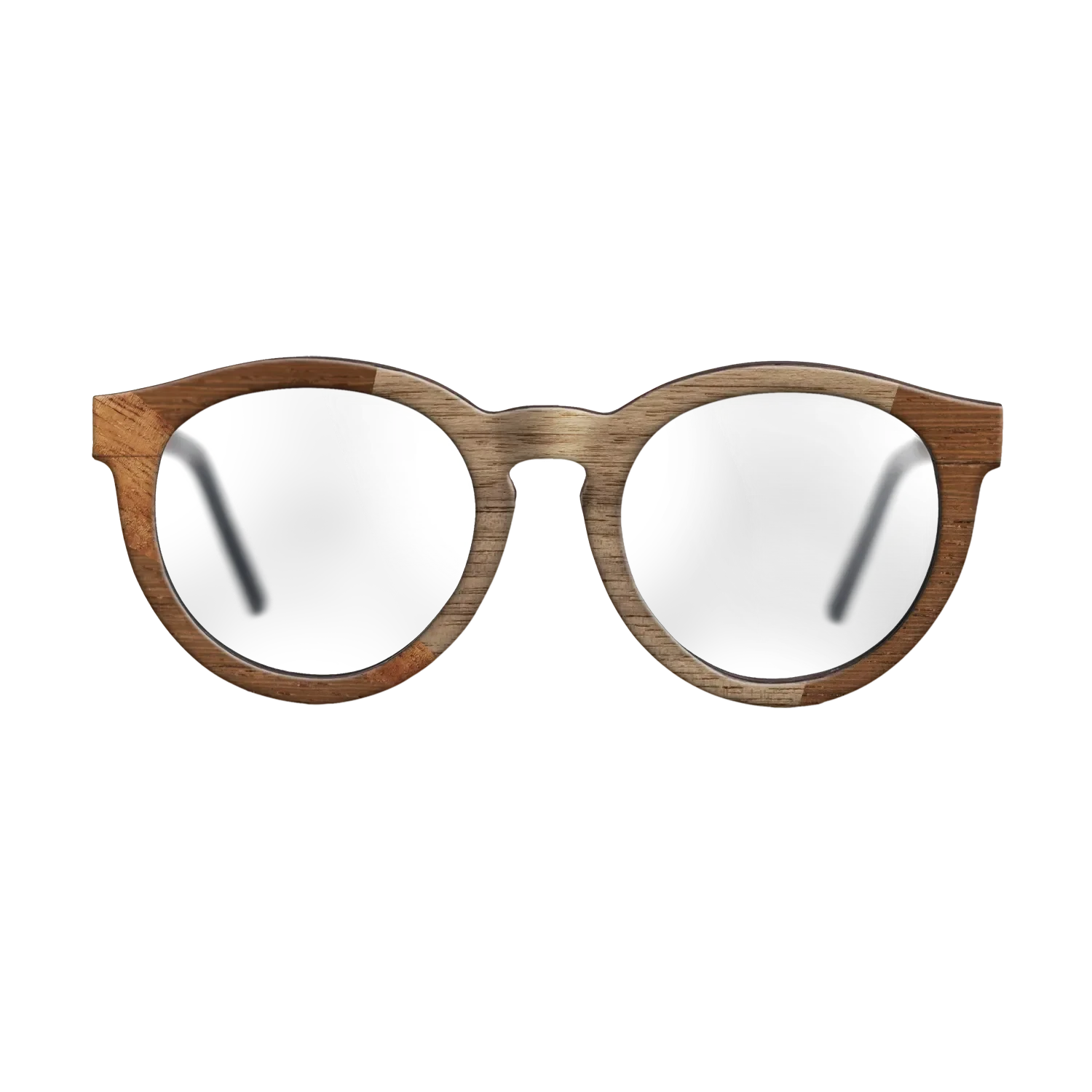 Koa,Walnut: Straight Grain,Wenge,Fumed Oak: Wedge - The Rebel - Round - 2038 - SIRIS wood optic