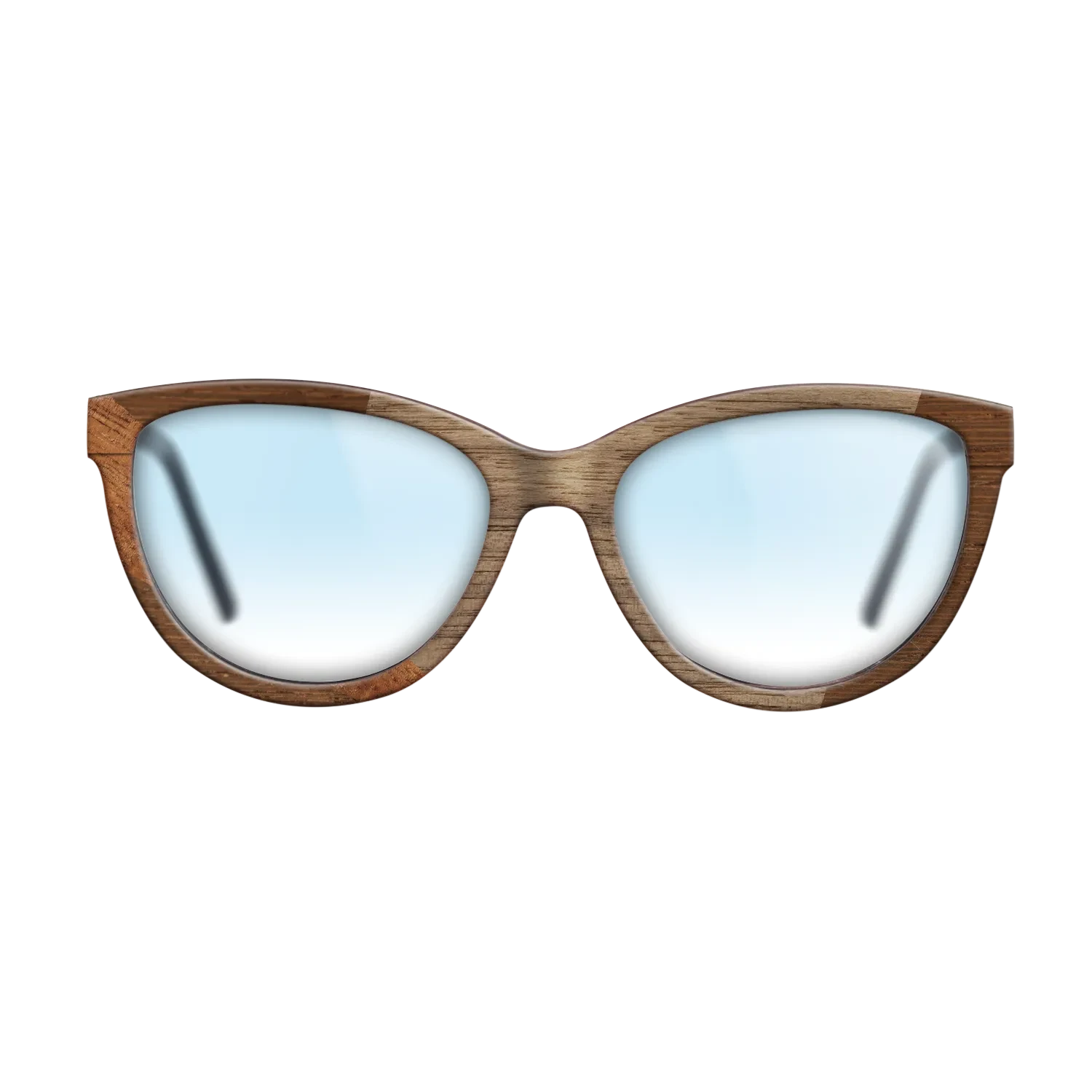 Koa,Walnut: Straight Grain,Wenge,Fumed Oak: Wedge - The Maiden - Cat - 2038 - SIRIS wood optic