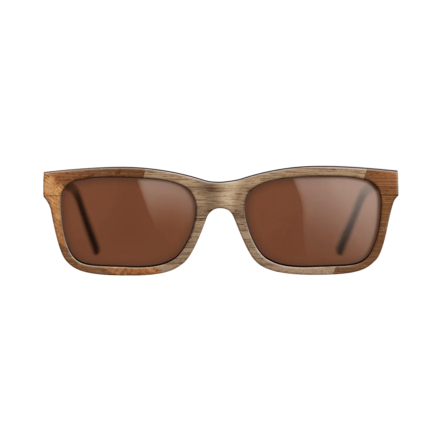 Koa,Walnut: Straight Grain,Wenge,Fumed Oak: Wedge - The Sage - Rectangle - 2038 - SIRIS wood optic