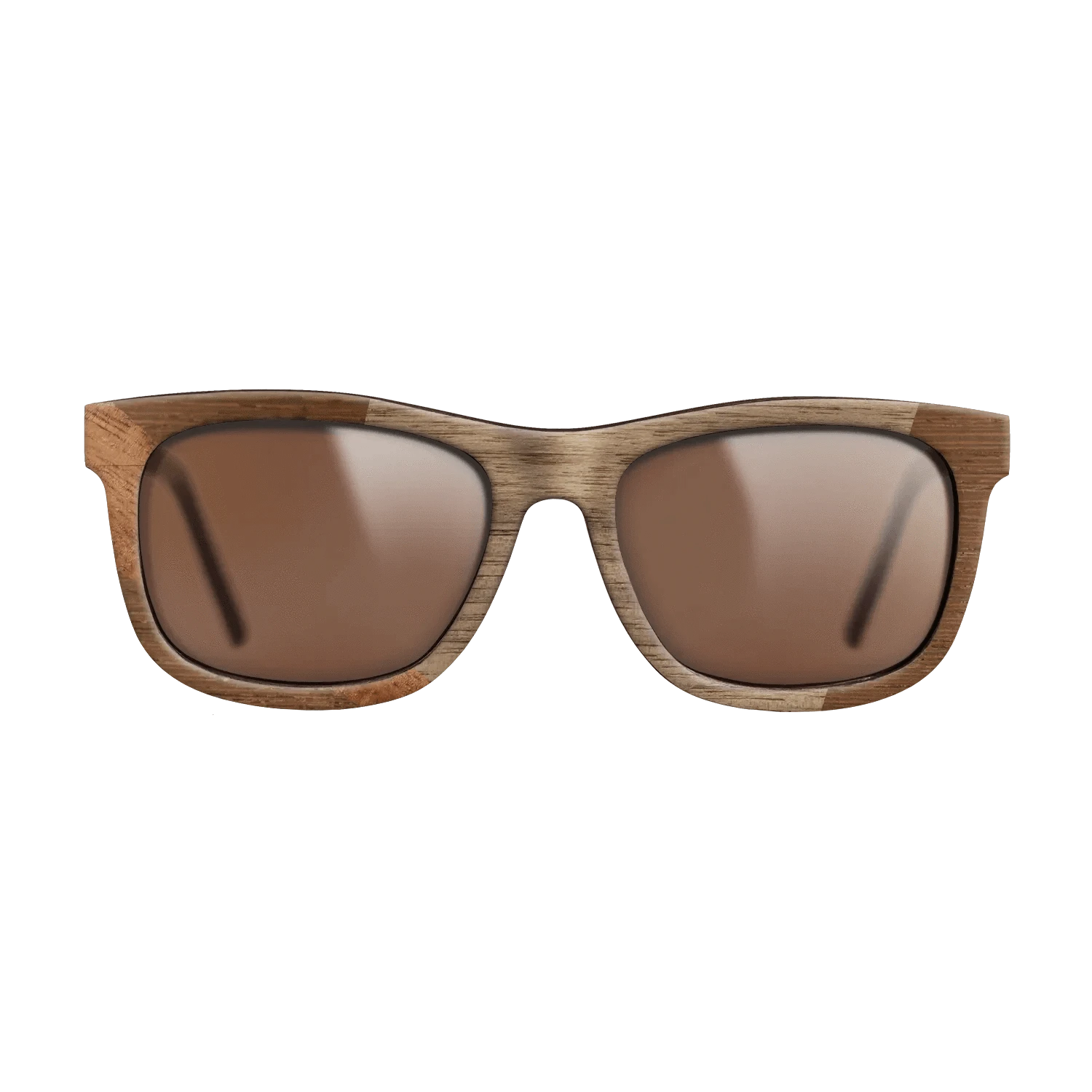 Koa,Walnut: Straight Grain,Wenge,Fumed Oak: Wedge - The Hero - Square - 2038 - SIRIS wood optic