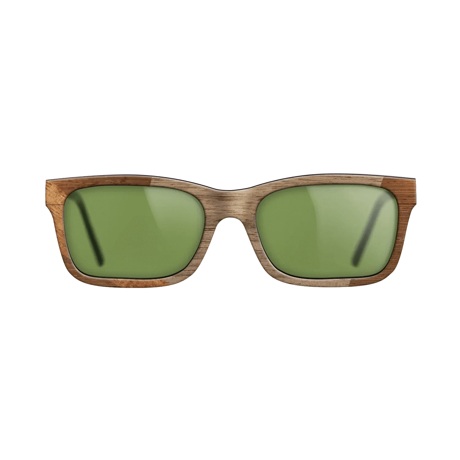 Koa,Walnut: Straight Grain,Wenge,Fumed Oak: Wedge - The Sage - Rectangle - 2038 - SIRIS wood optic