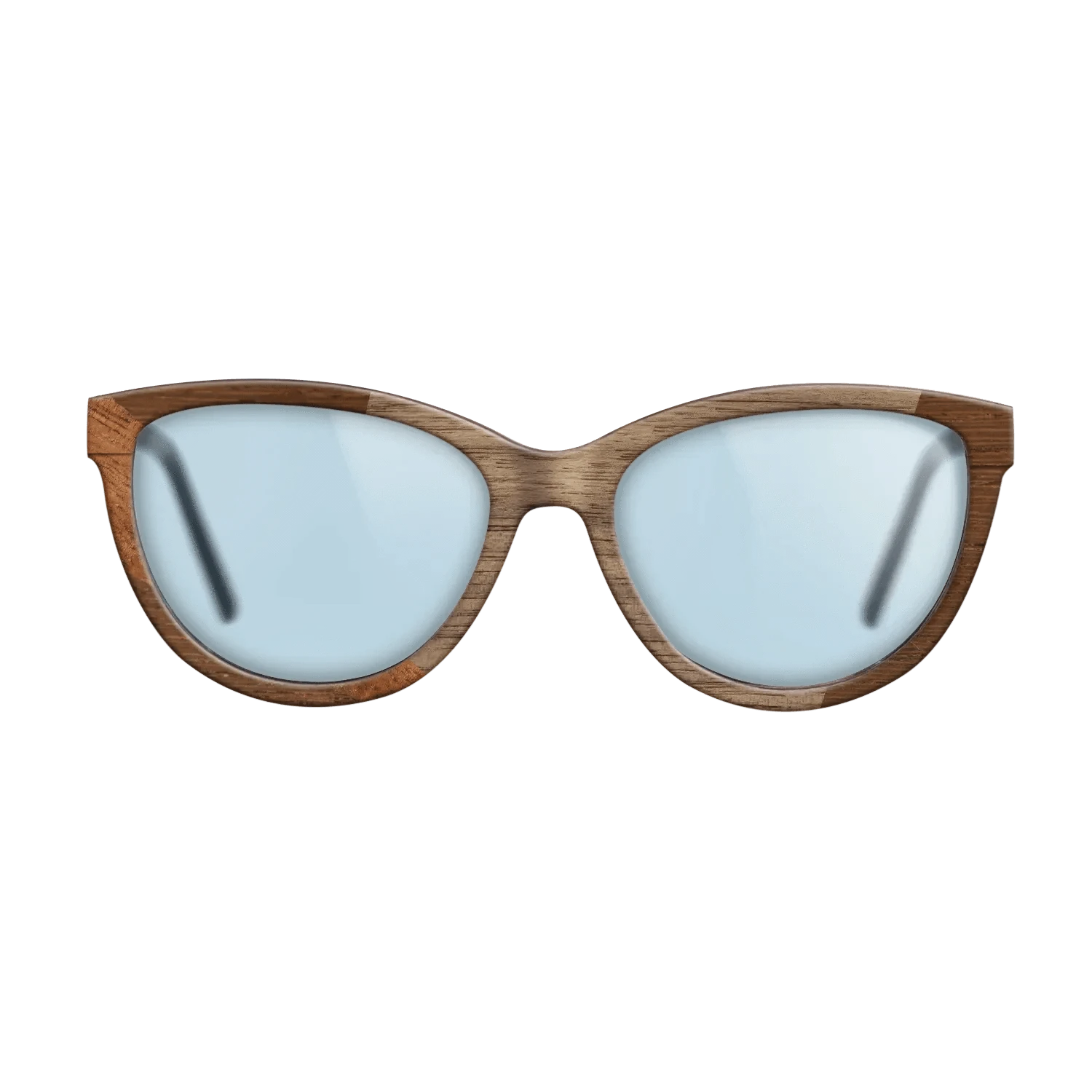 Koa,Walnut: Straight Grain,Wenge,Fumed Oak: Wedge - The Maiden - Cat - 2038 - SIRIS wood optic