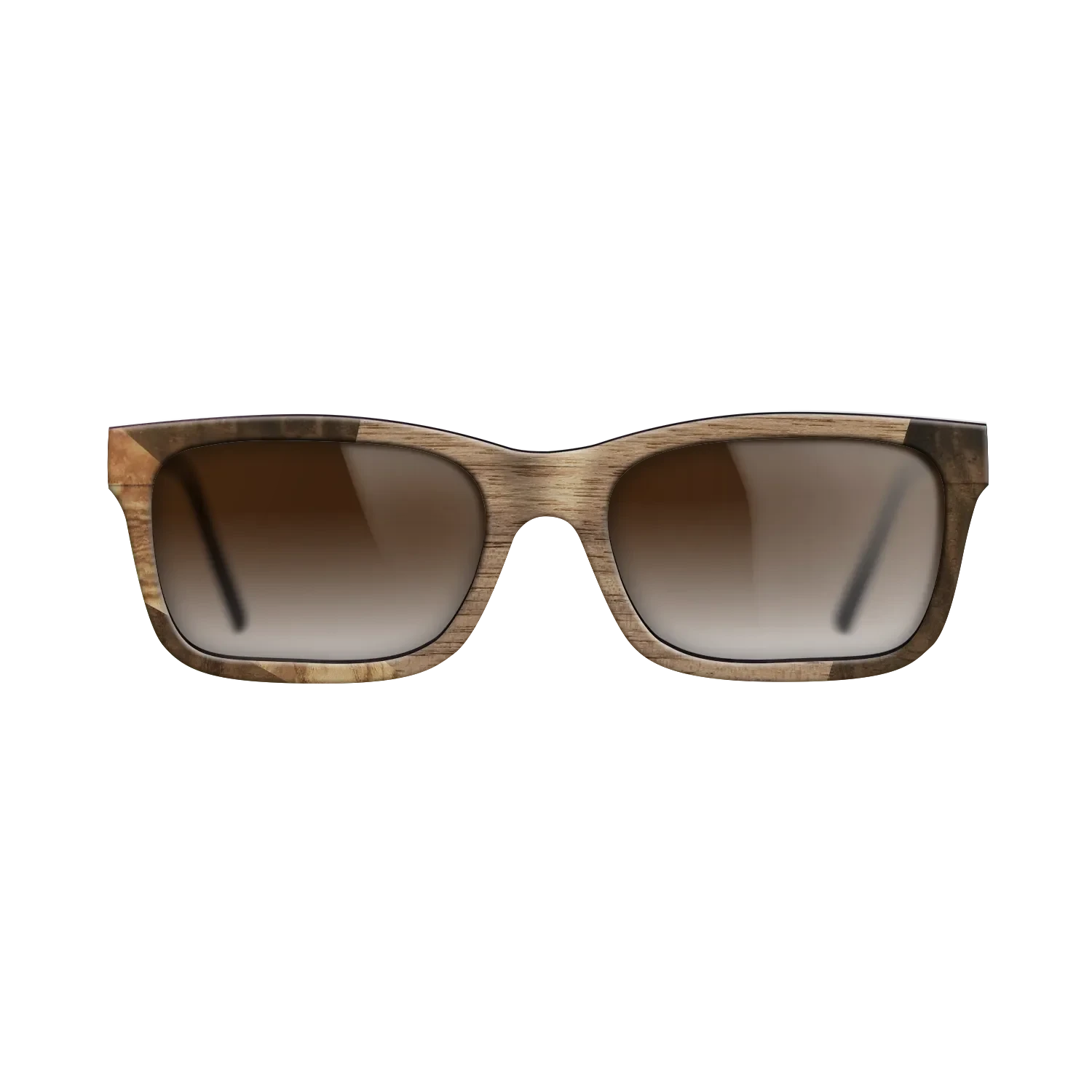 Olive Burl,Walnut: Straight Grain,Fumed Eucalyptus,Fumed Oak: Wedge - The Sage - Rectangle - 1620 - SIRIS wood optic