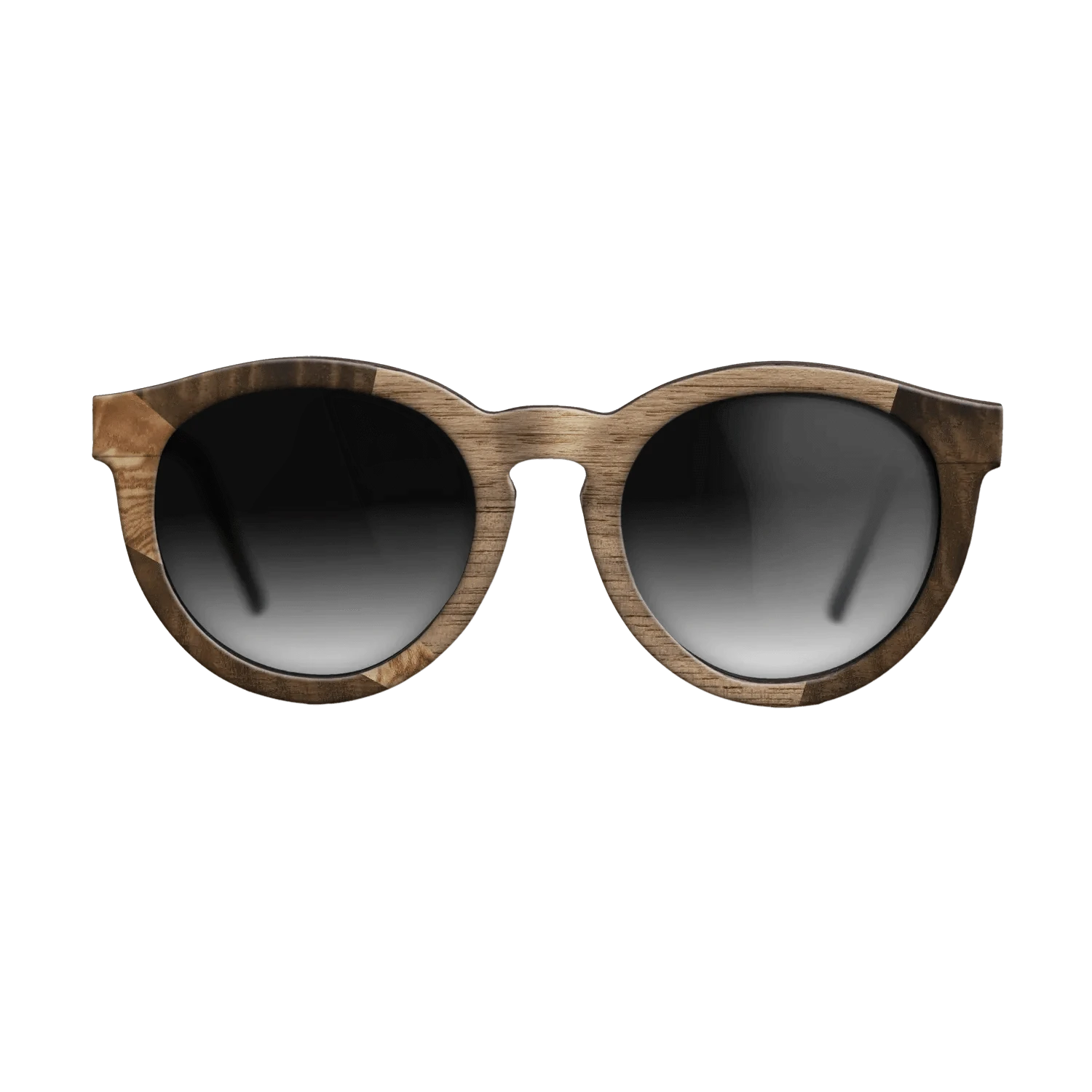 Olive Burl,Walnut: Straight Grain,Fumed Eucalyptus,Fumed Oak: Wedge - The Rebel - Round - 1620 - SIRIS wood optic