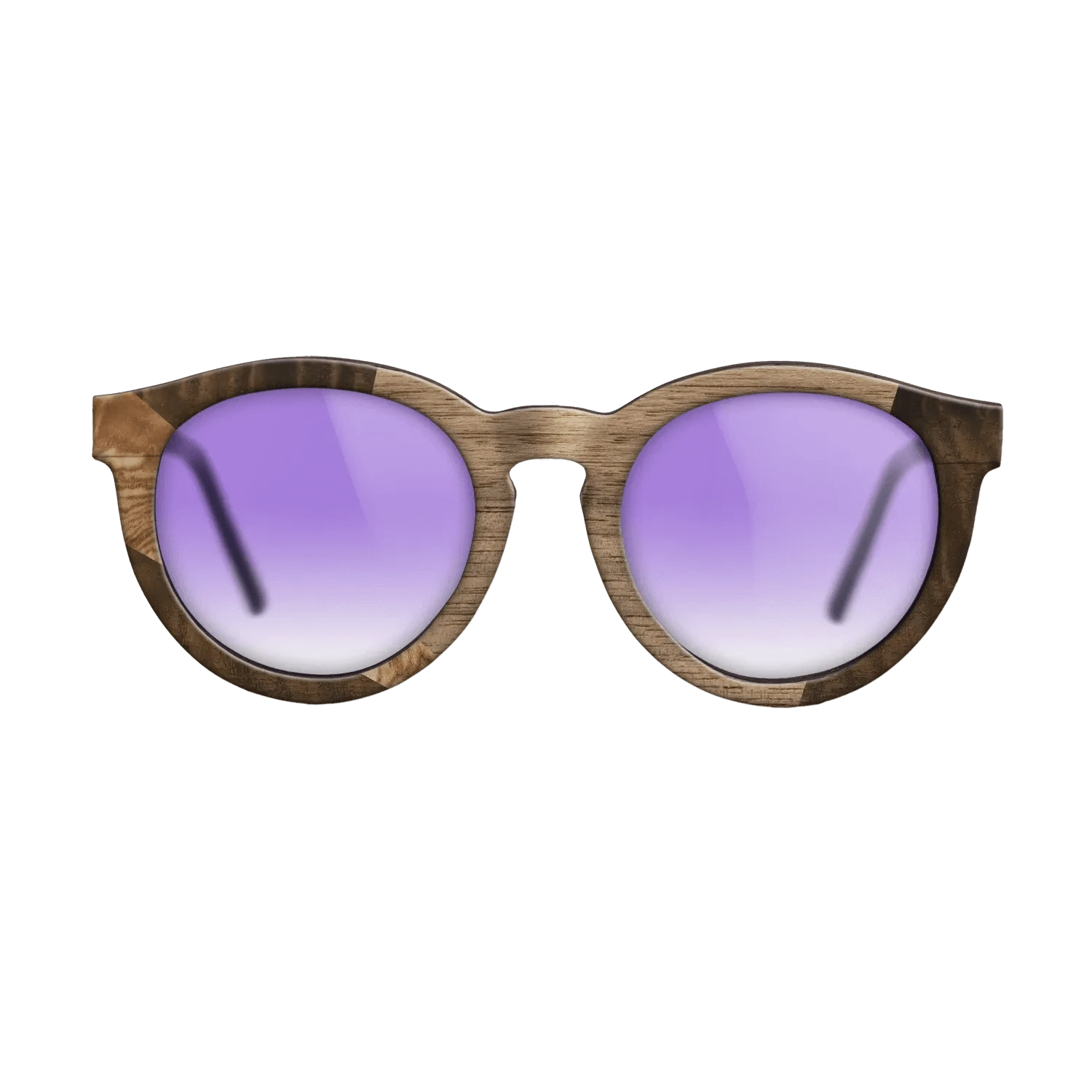 Olive Burl,Walnut: Straight Grain,Fumed Eucalyptus,Fumed Oak: Wedge - The Rebel - Round - 1620 - SIRIS wood optic