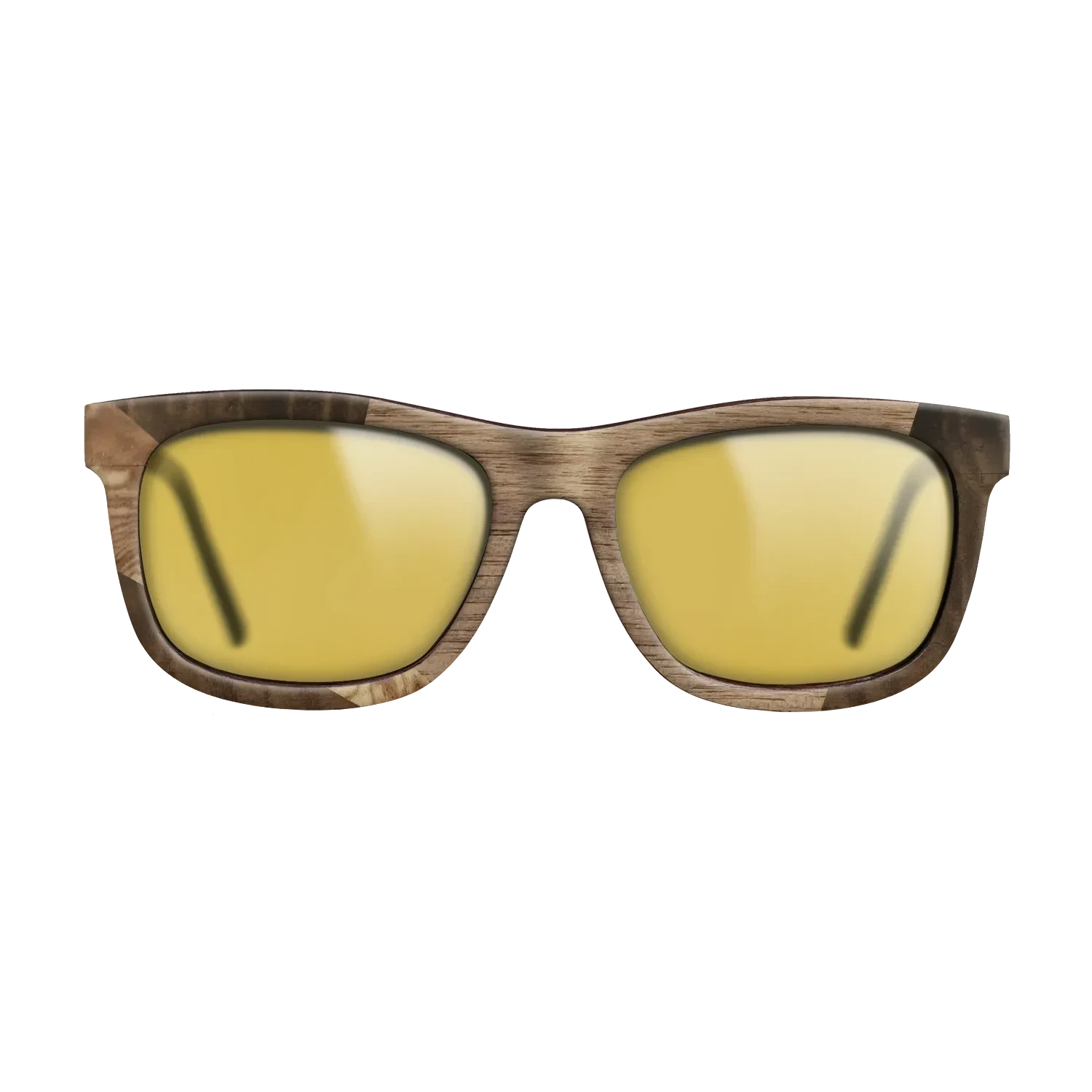 Olive Burl,Walnut: Straight Grain,Fumed Eucalyptus,Fumed Oak: Wedge - The Hero - Square - 1620 - SIRIS wood optic