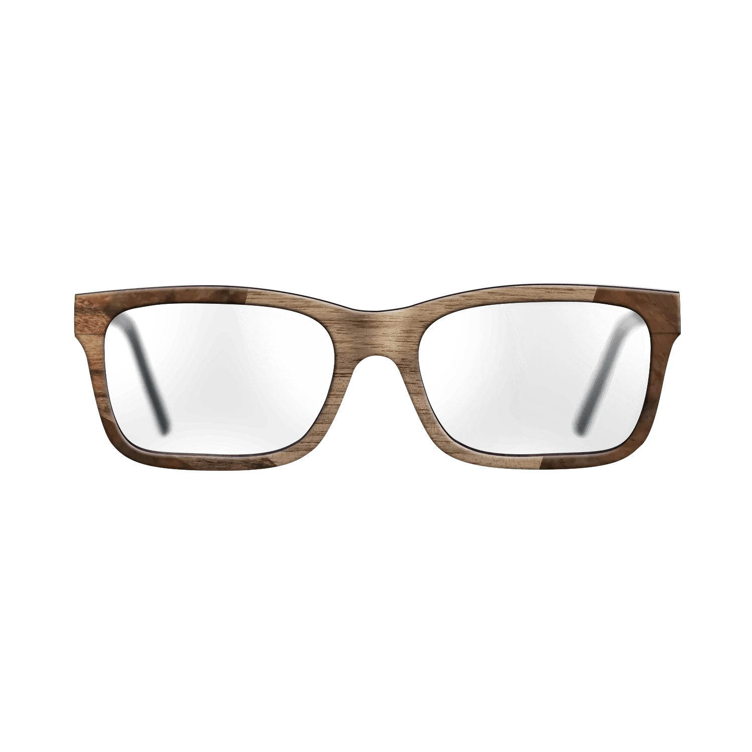 Santos Rosewood Dark,Walnut Burl,Walnut: Straight Grain: Wedge - The Sage - Rectangle - 1894 - SIRIS wood optic