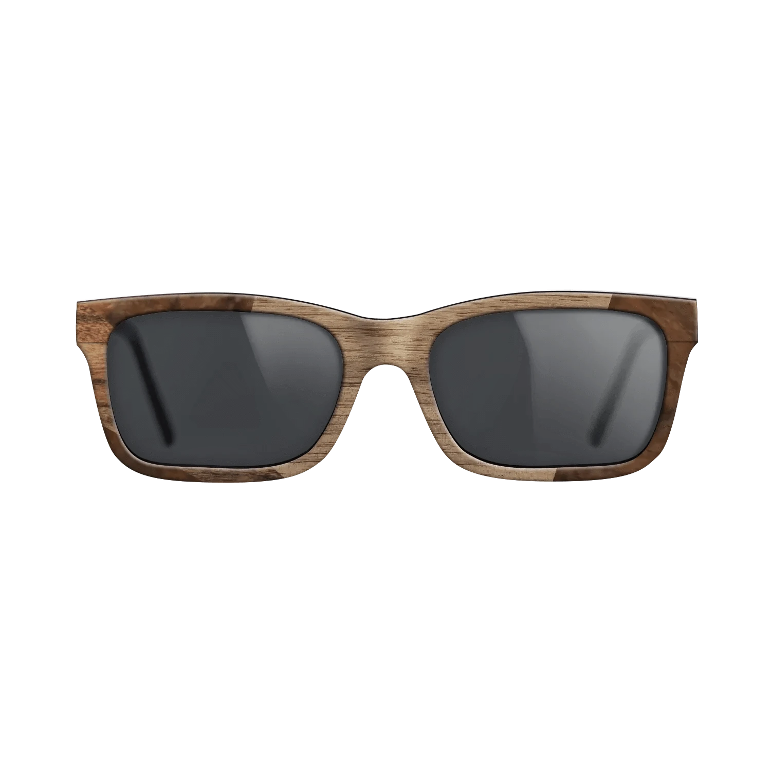 Santos Rosewood Dark,Walnut Burl,Walnut: Straight Grain: Wedge - The Sage - Rectangle - 1894 - SIRIS wood optic