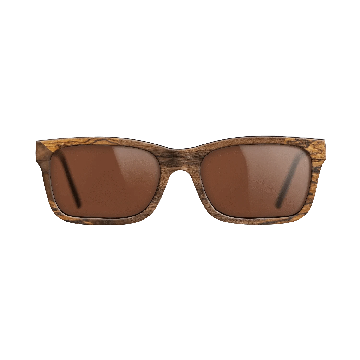 Walnut Burl,Bocote,Santos Rosewood Dark: Wedge - The Sage - Rectangle - 1719 - SIRIS wood optic