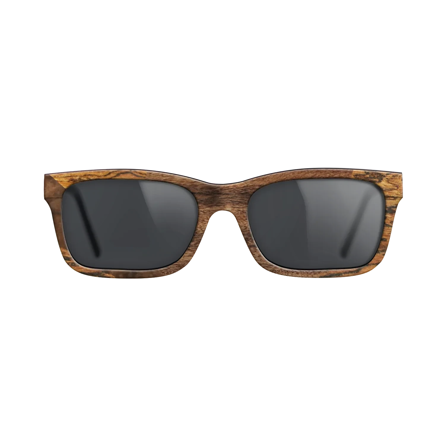 Walnut Burl,Bocote,Santos Rosewood Dark: Wedge - The Sage - Rectangle - 1719 - SIRIS wood optic