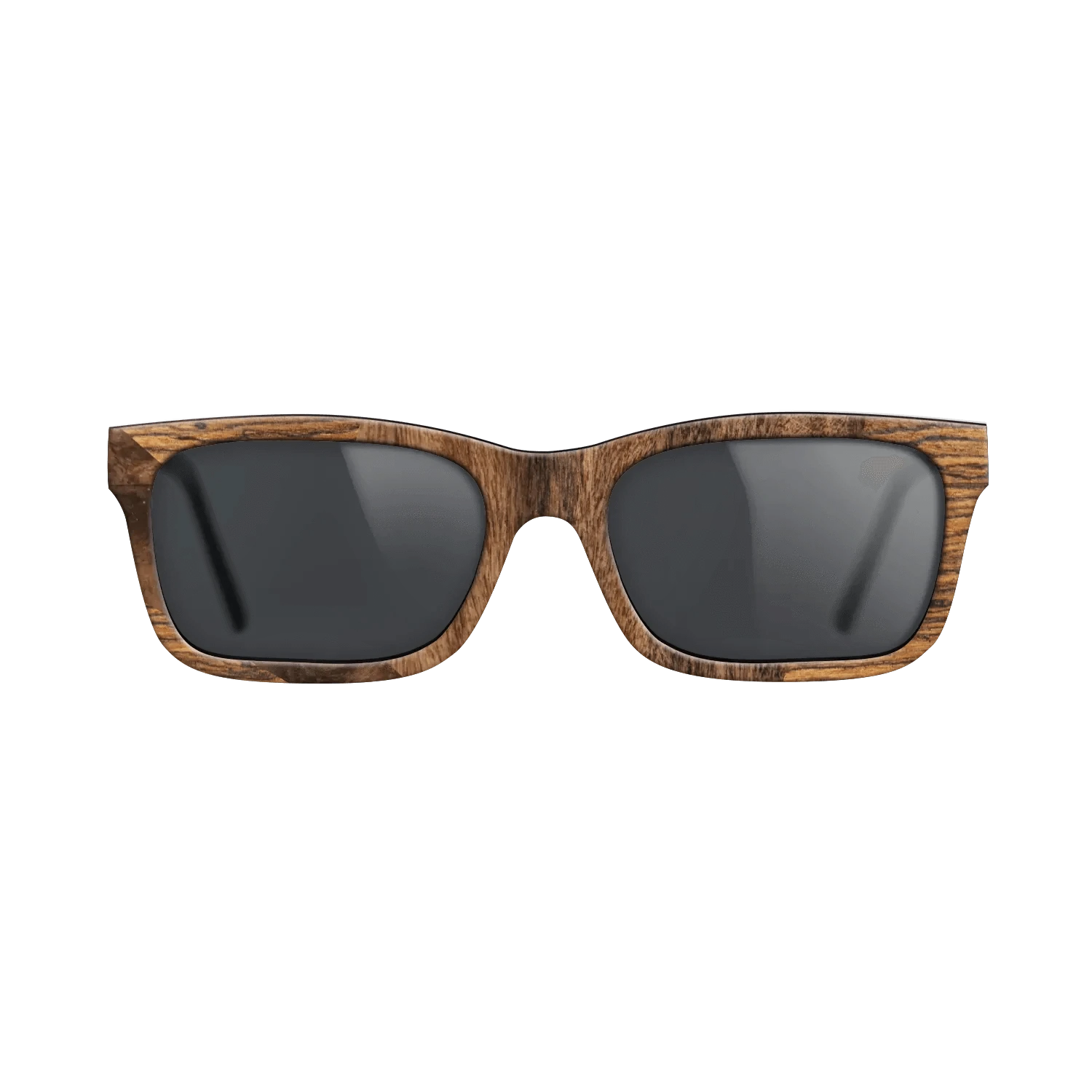 Walnut Burl,Bocote,Santos Rosewood Dark: Wedge - The Sage - Rectangle - 2046 - SIRIS wood optic