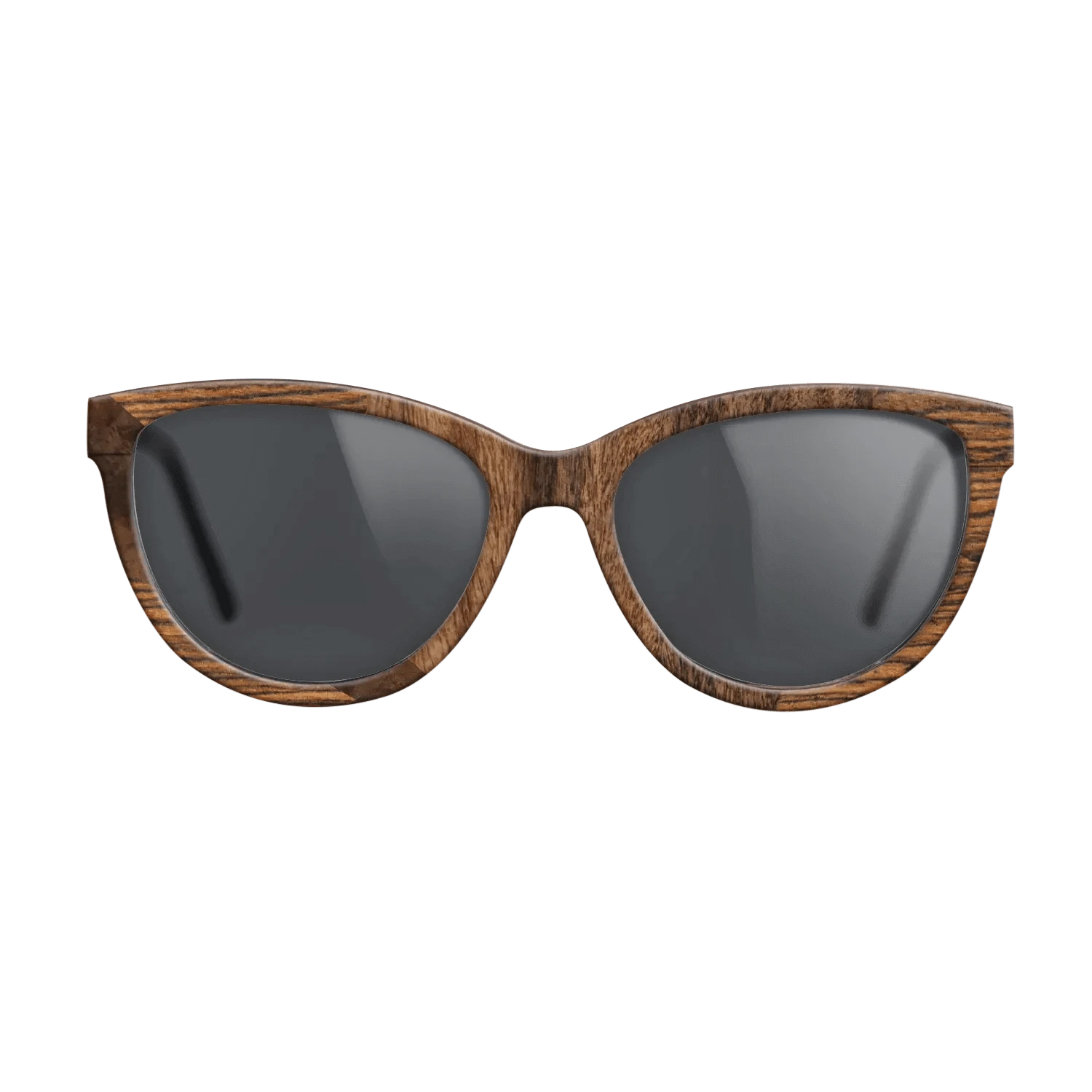 Walnut Burl,Bocote,Santos Rosewood Dark: Wedge - The Maiden - Cat - 2046 - SIRIS wood optic