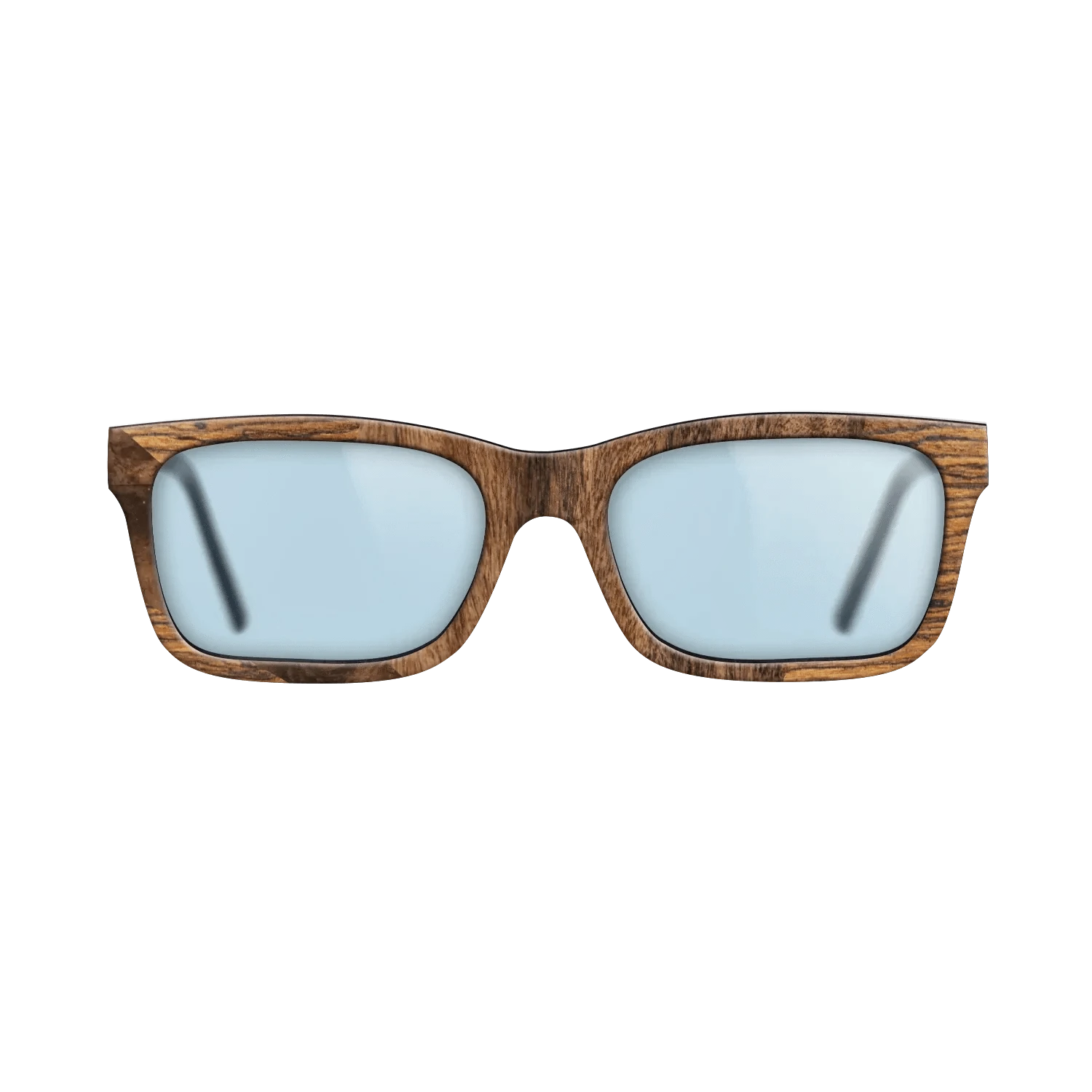 Walnut Burl,Bocote,Santos Rosewood Dark: Wedge - The Sage - Rectangle - 2046 - SIRIS wood optic