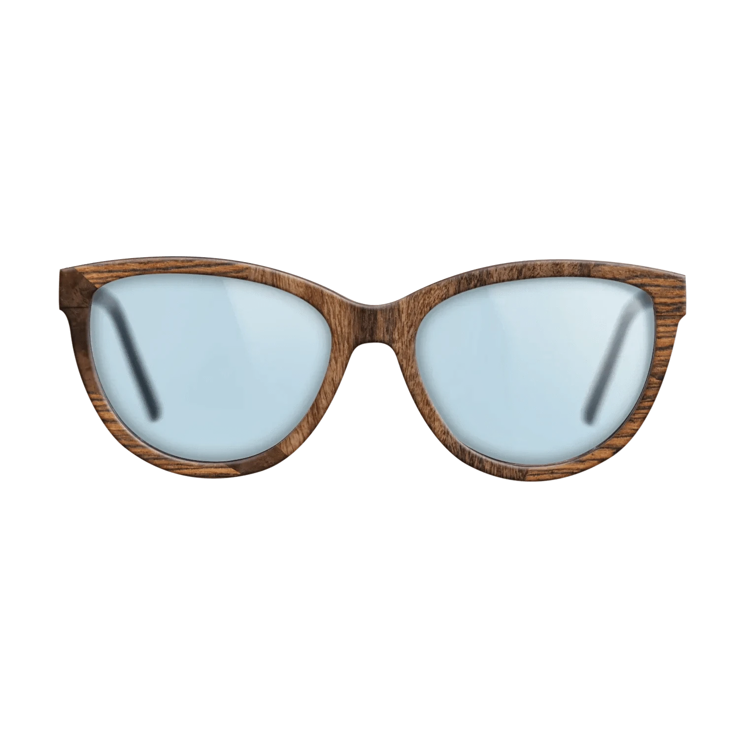 Walnut Burl,Bocote,Santos Rosewood Dark: Wedge - The Maiden - Cat - 2046 - SIRIS wood optic