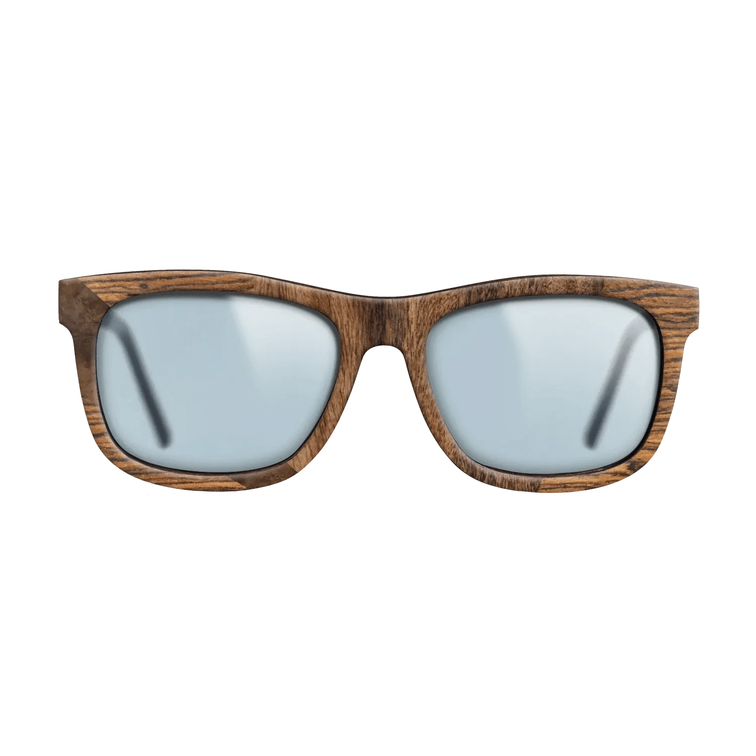 Walnut Burl,Bocote,Santos Rosewood Dark: Wedge - The Hero - Square - 2046 - SIRIS wood optic