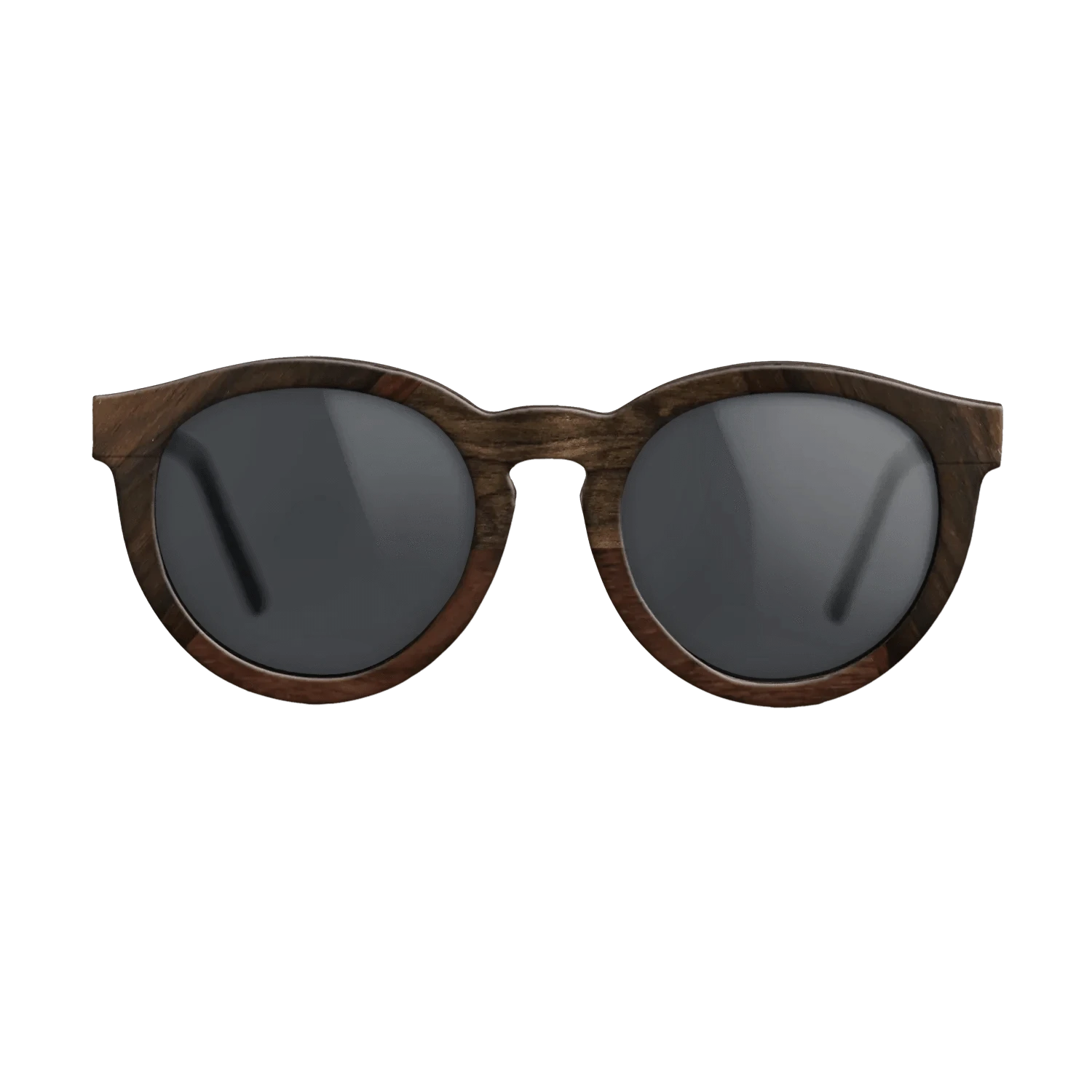 Walnut: Straight Grain,Ziricote Dark Quartered,Walnut Claro Dark: Angle Cut - The Rebel - Round - 1736 - SIRIS wood optic