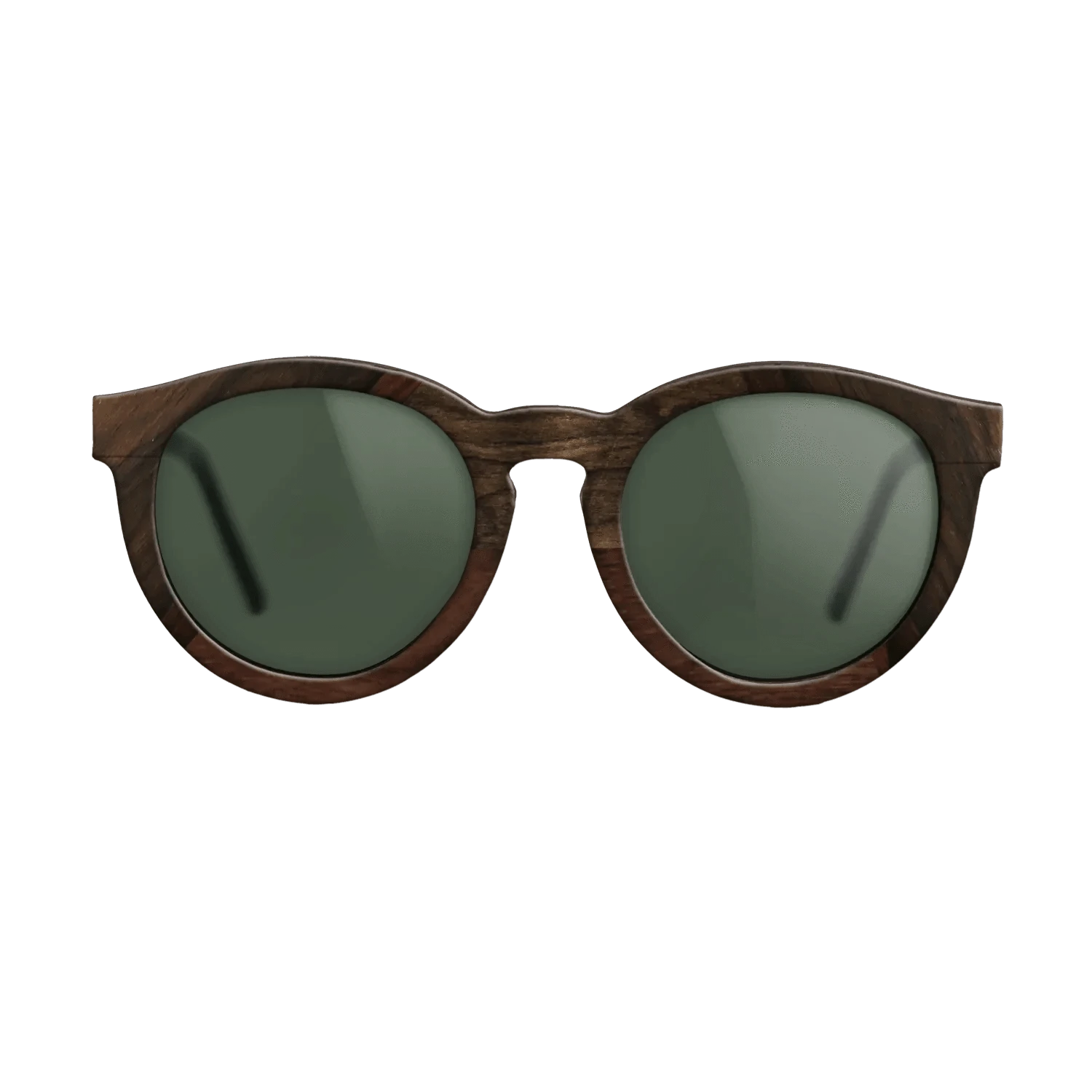 Walnut: Straight Grain,Ziricote Dark Quartered,Walnut Claro Dark: Angle Cut - The Rebel - Round - 1736 - SIRIS wood optic