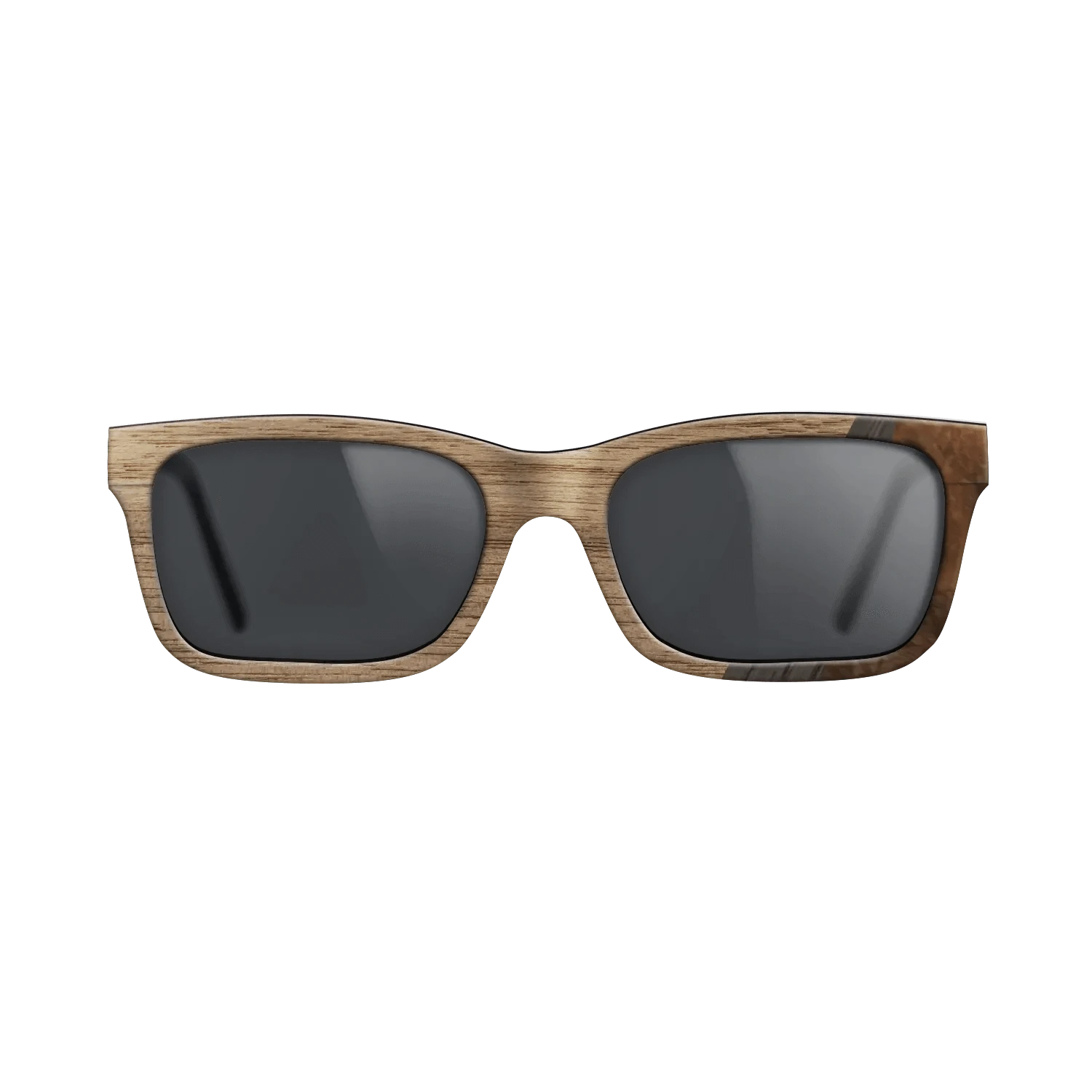 Santos Rosewood Dark,Walnut: Straight Grain,Fumed Oak,Walnut Burl: Wedge - The Sage - Rectangle - 690 - SIRIS wood optic