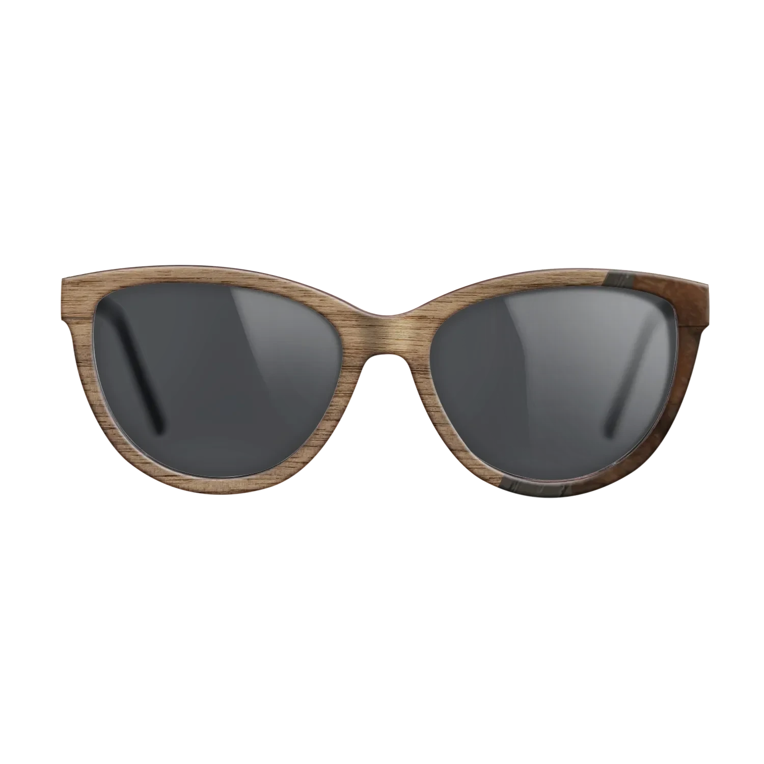 Santos Rosewood Dark,Walnut: Straight Grain,Fumed Oak,Walnut Burl: Wedge - The Maiden - Cat - 690 - SIRIS wood optic