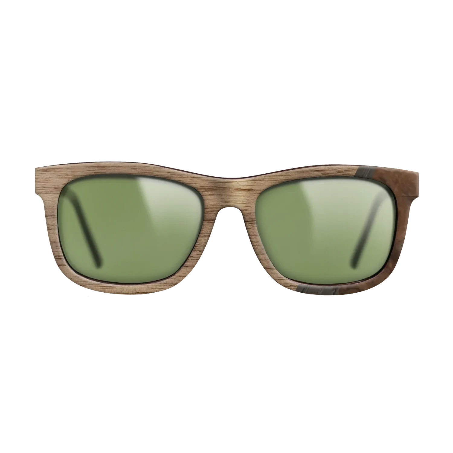 Santos Rosewood Dark,Walnut: Straight Grain,Fumed Oak,Walnut Burl: Wedge - The Hero - Square - 690 - SIRIS wood optic