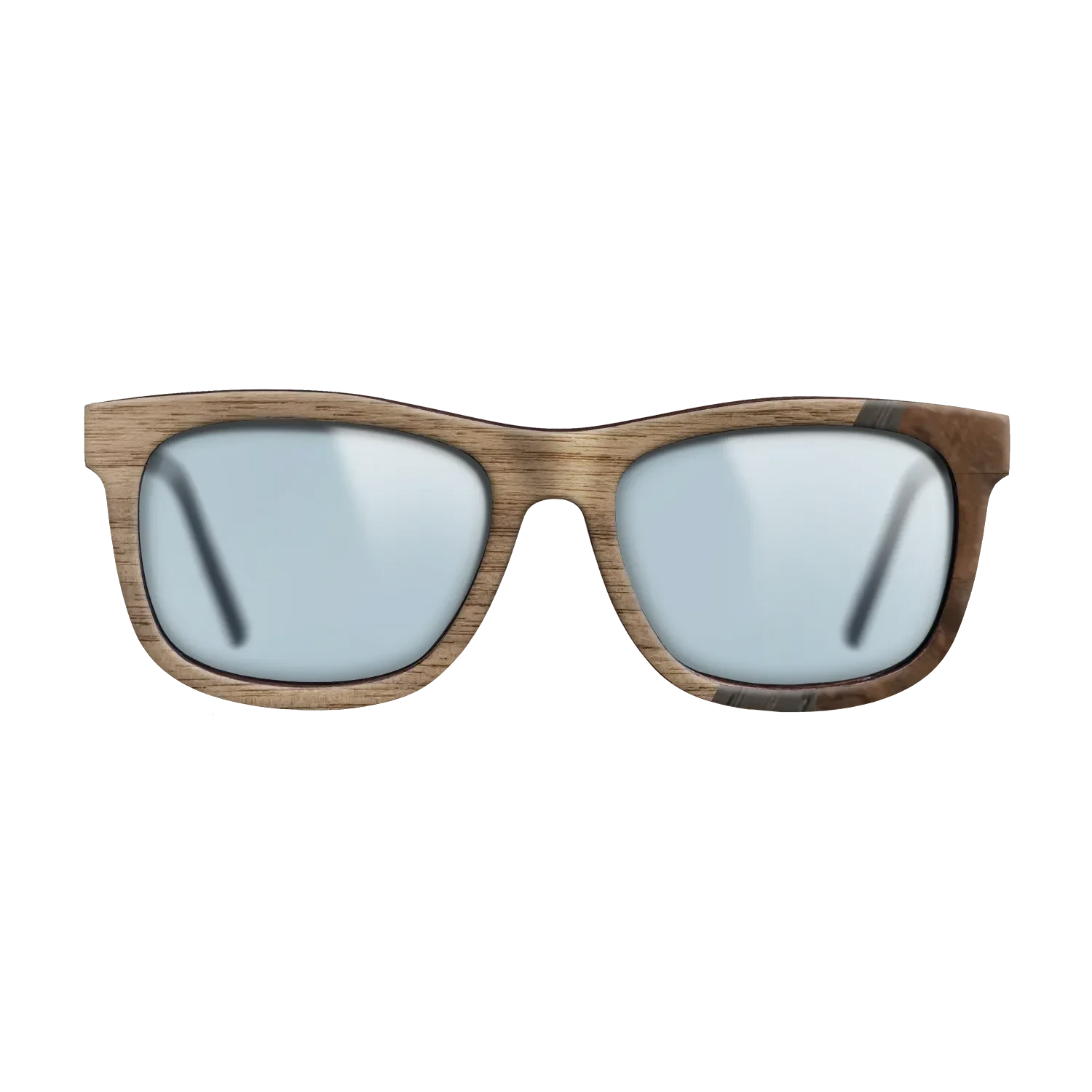 Santos Rosewood Dark,Walnut: Straight Grain,Fumed Oak,Walnut Burl: Wedge - The Hero - Square - 690 - SIRIS wood optic