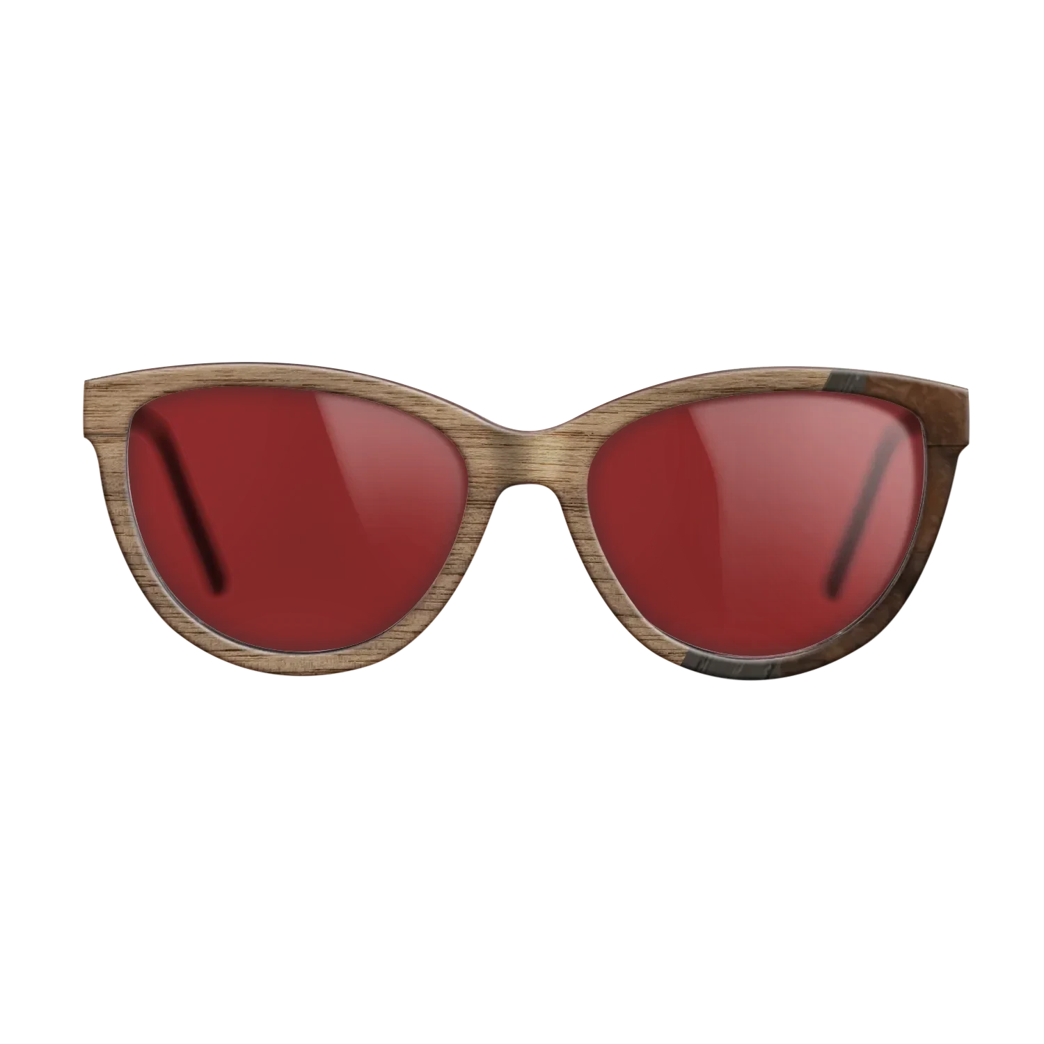Santos Rosewood Dark,Walnut: Straight Grain,Fumed Oak,Walnut Burl: Wedge - The Maiden - Cat - 690 - SIRIS wood optic