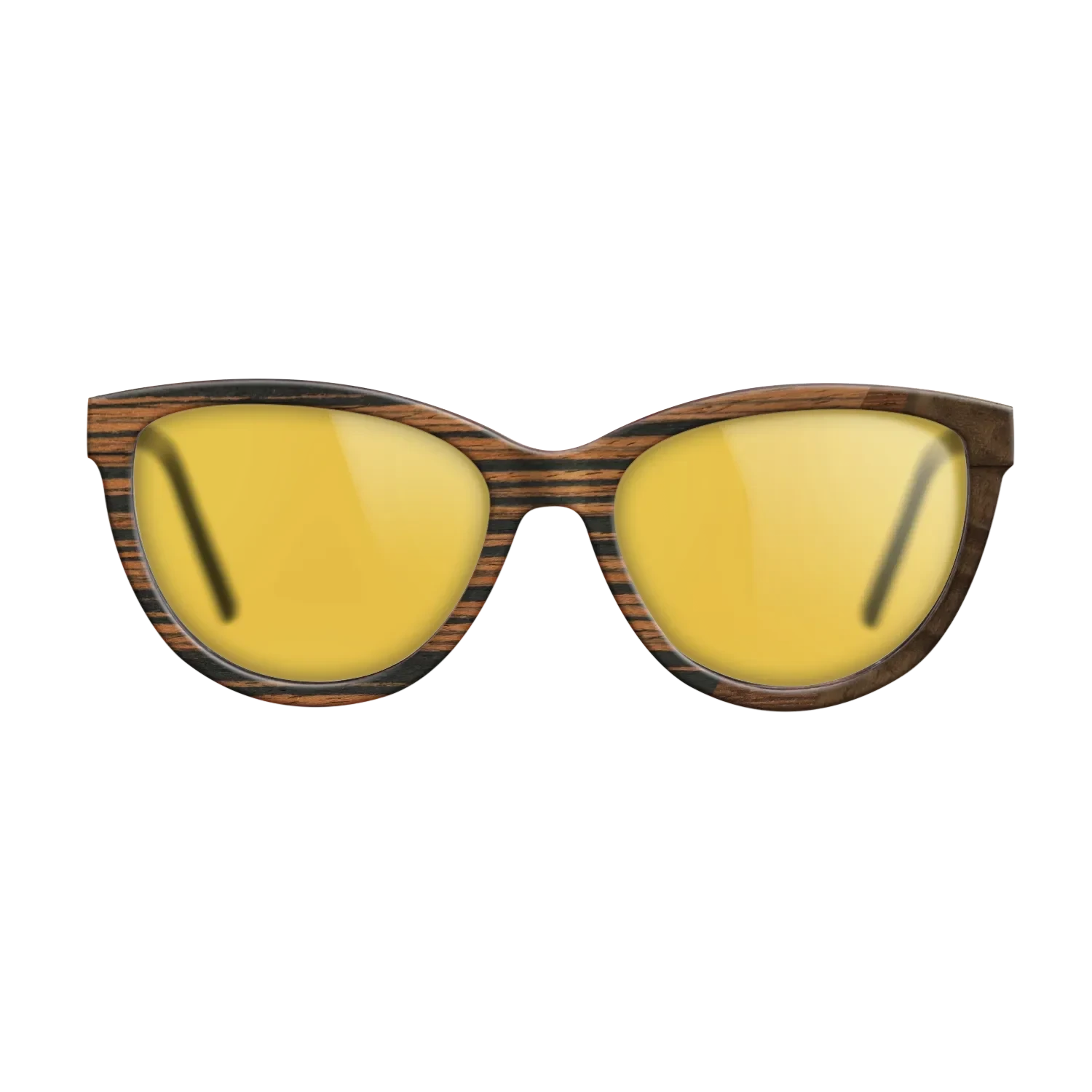 Wenge,Italian Ebony,Fumed Eucalyptus: Angle Cut - The Maiden - Cat - 1613 - SIRIS wood optic