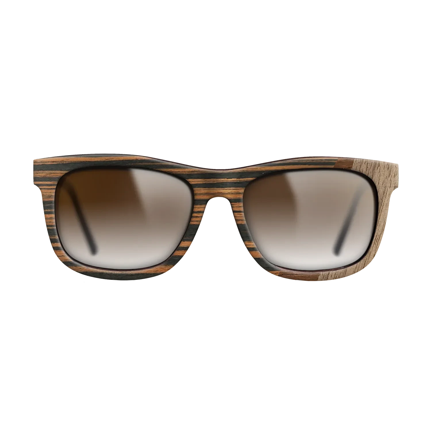 Wenge,Italian Ebony,Walnut: Straight Grain: Wedge - The Hero - Square - 1500 - SIRIS wood optic