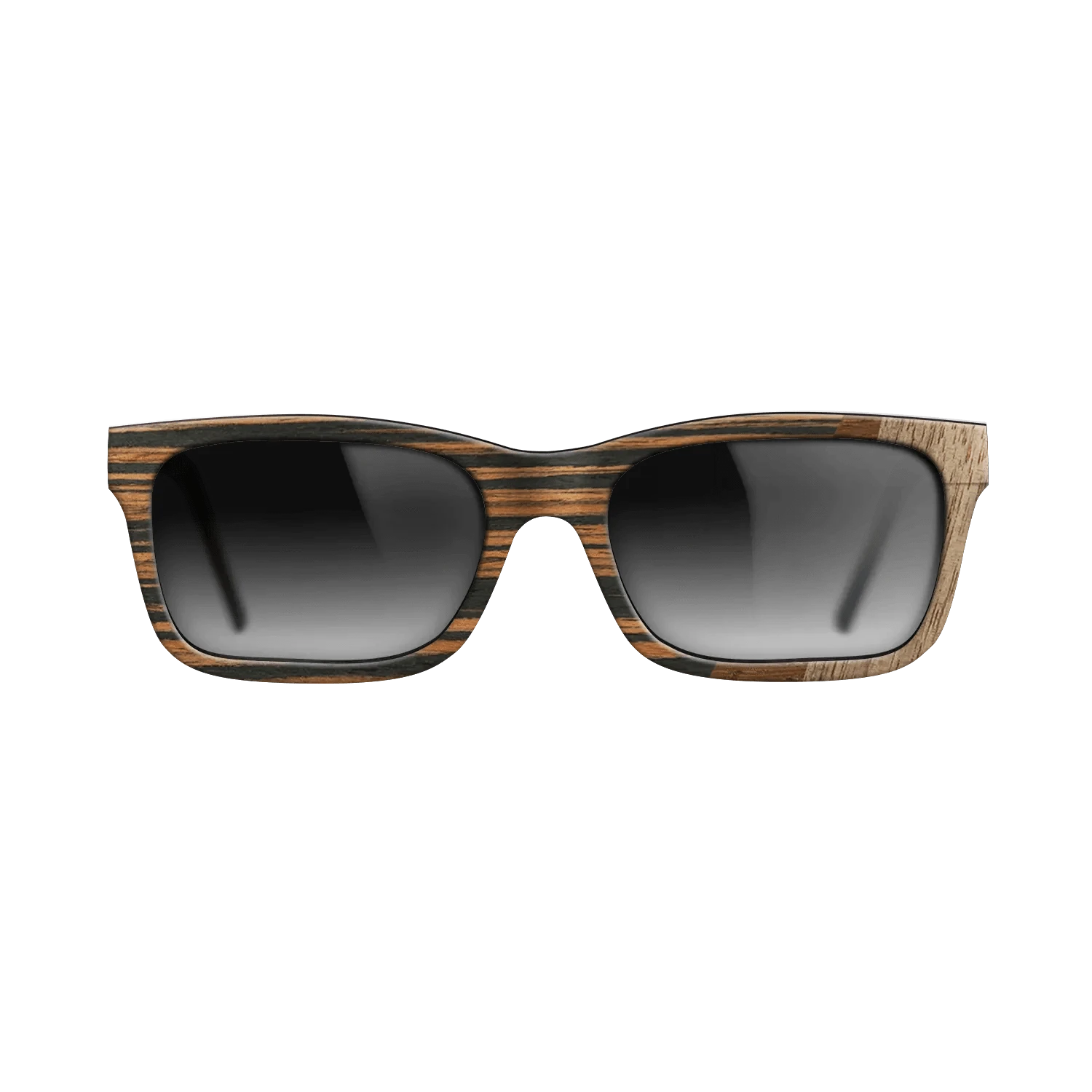 Wenge,Italian Ebony,Walnut: Straight Grain: Wedge - The Sage - Rectangle - 1500 - SIRIS wood optic