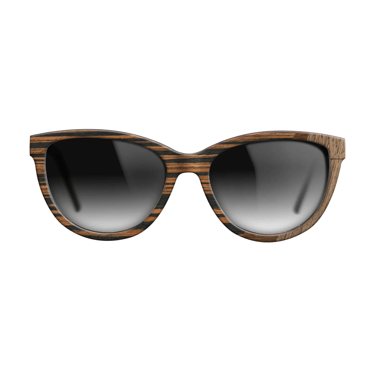 Wenge,Italian Ebony,Walnut: Straight Grain: Wedge - The Maiden - Cat - 1500 - SIRIS wood optic