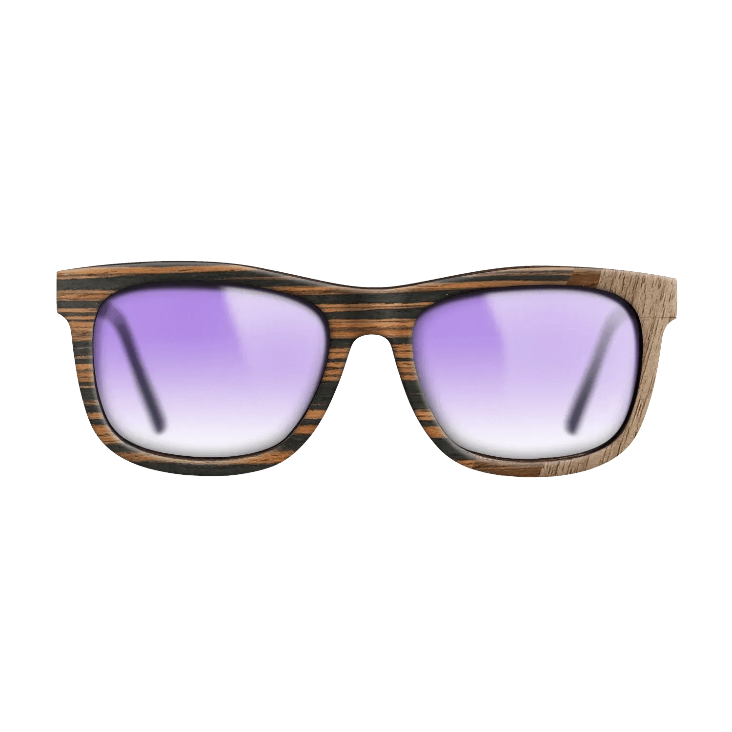 Wenge,Italian Ebony,Walnut: Straight Grain: Wedge - The Hero - Square - 1500 - SIRIS wood optic