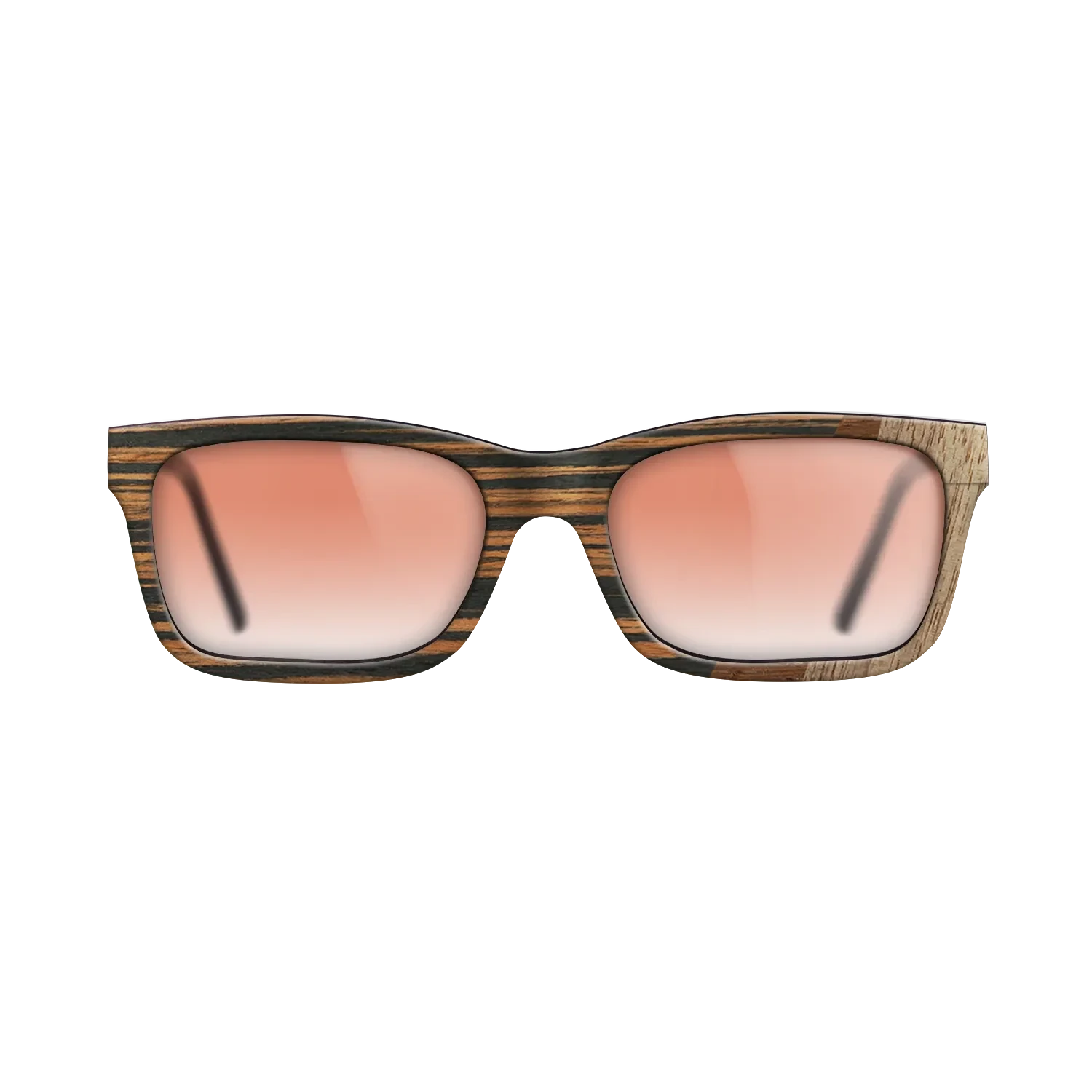 Wenge,Italian Ebony,Walnut: Straight Grain: Wedge - The Sage - Rectangle - 1500 - SIRIS wood optic