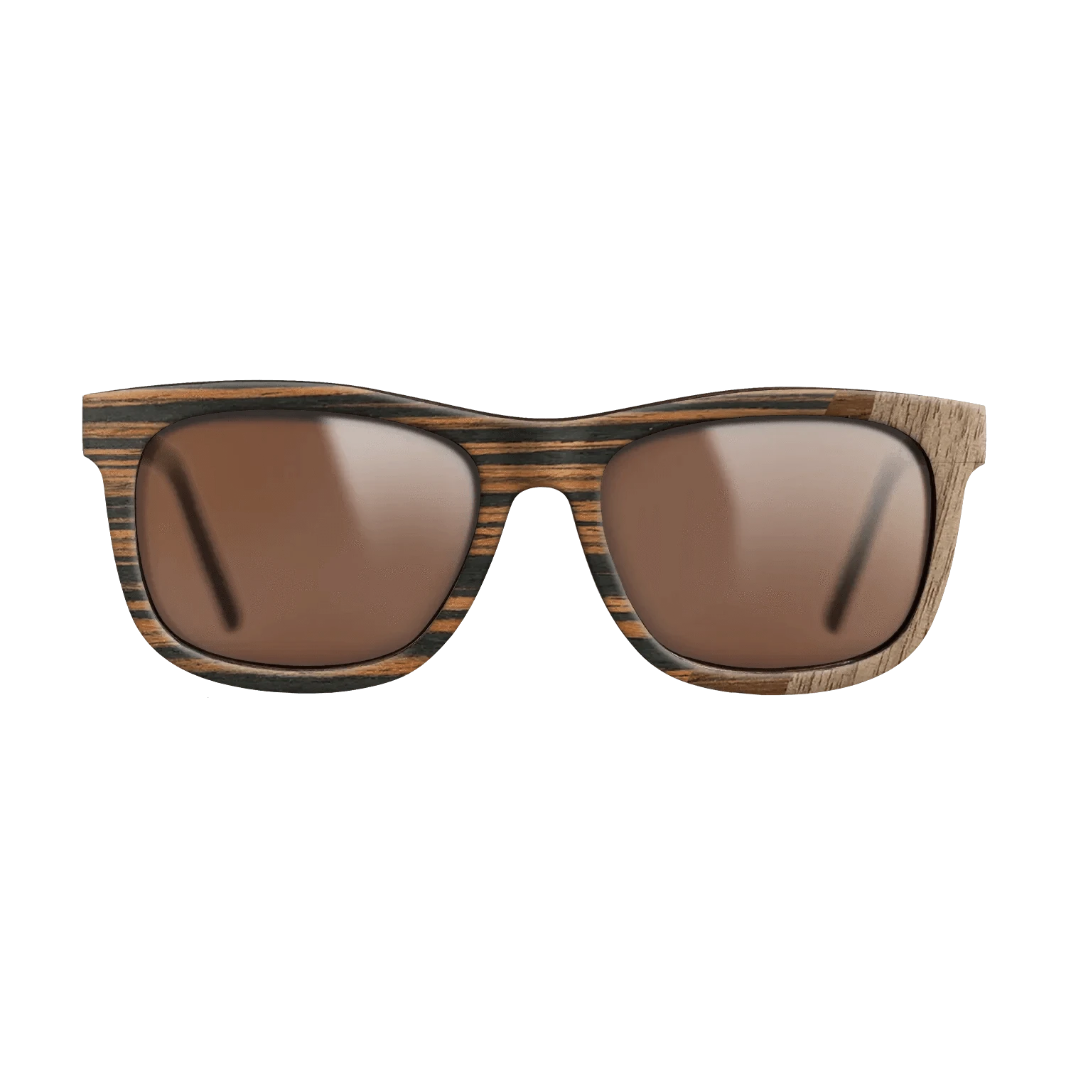 Wenge,Italian Ebony,Walnut: Straight Grain: Wedge - The Hero - Square - 1500 - SIRIS wood optic