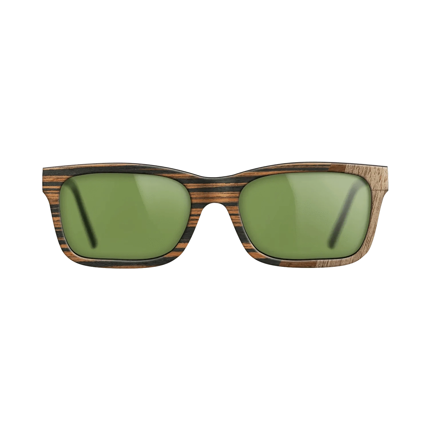 Wenge,Italian Ebony,Walnut: Straight Grain: Wedge - The Sage - Rectangle - 1500 - SIRIS wood optic