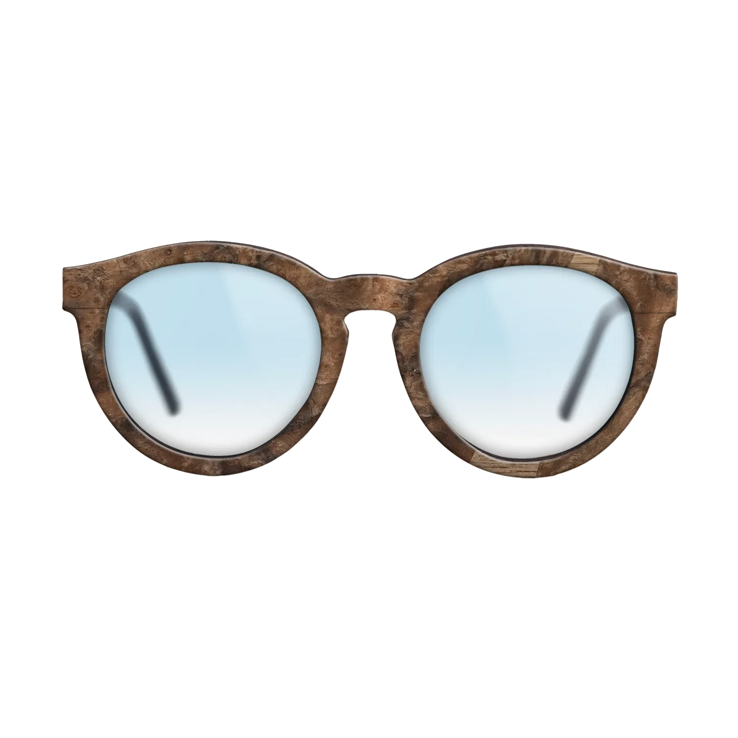 Walnut Burl,Olive Burl,Walnut: Straight Grain: Wedge - The Rebel - Round - 975 - SIRIS wood optic