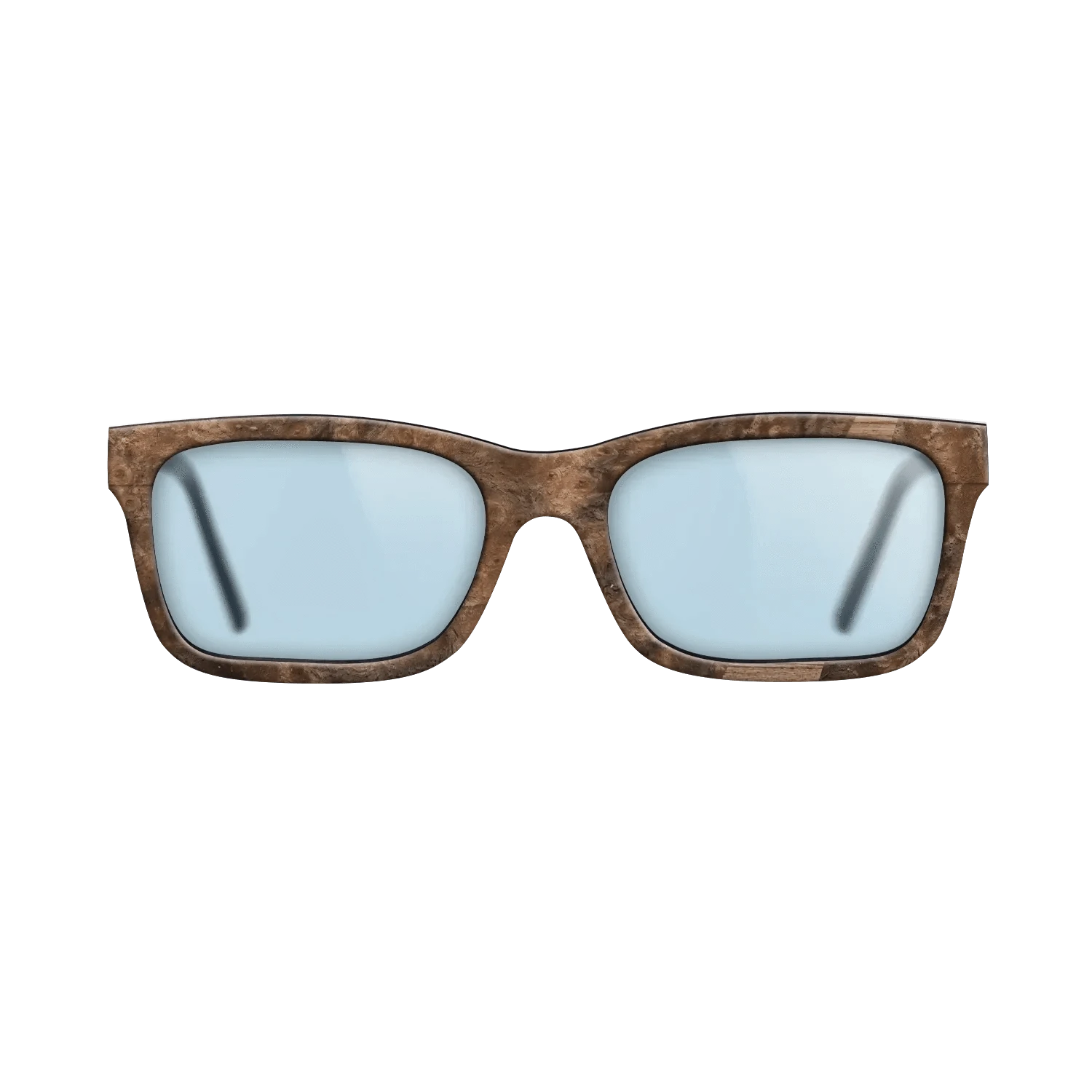 Walnut Burl,Olive Burl,Walnut: Straight Grain: Wedge - The Sage - Rectangle - 975 - SIRIS wood optic