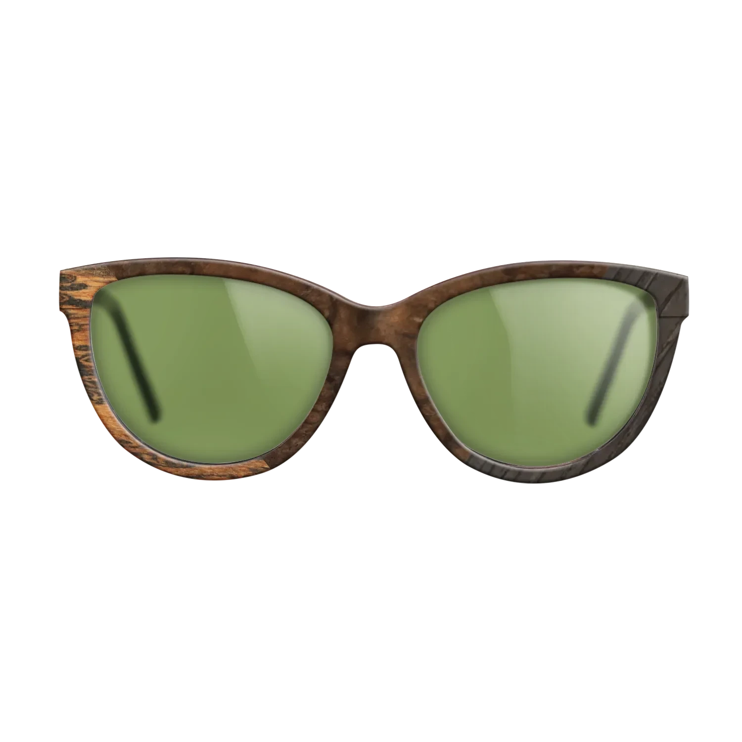 Walnut Burl,Bocote,Fumed Oak: Geometric - The Maiden - Cat - 856 - SIRIS wood optic