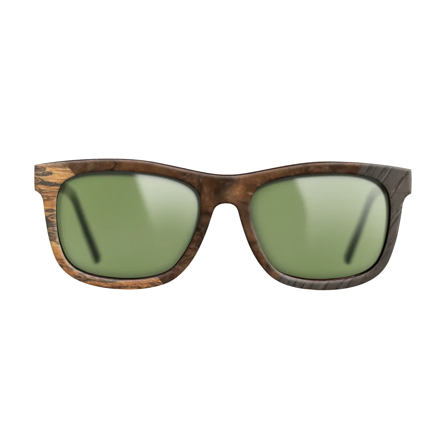 Walnut Burl,Bocote,Fumed Oak: Geometric - The Hero - Square - 856 - SIRIS wood optic