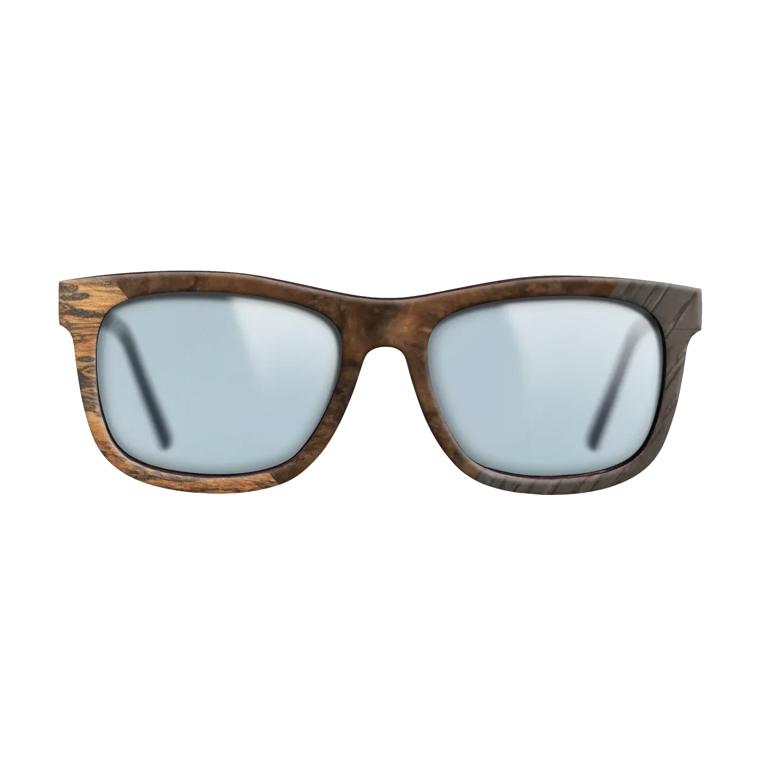 Walnut Burl,Bocote,Fumed Oak: Geometric - The Hero - Square - 856 - SIRIS wood optic