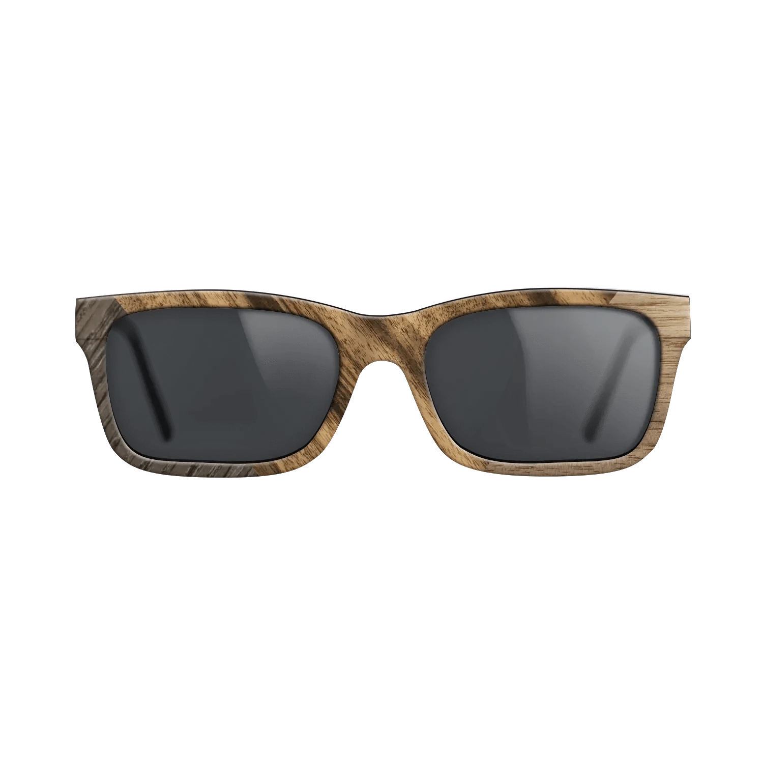 Ziricote Light Quartered,Fumed Oak,Walnut: Straight Grain: Geometric - The Sage - Rectangle - 1065 - SIRIS wood optic