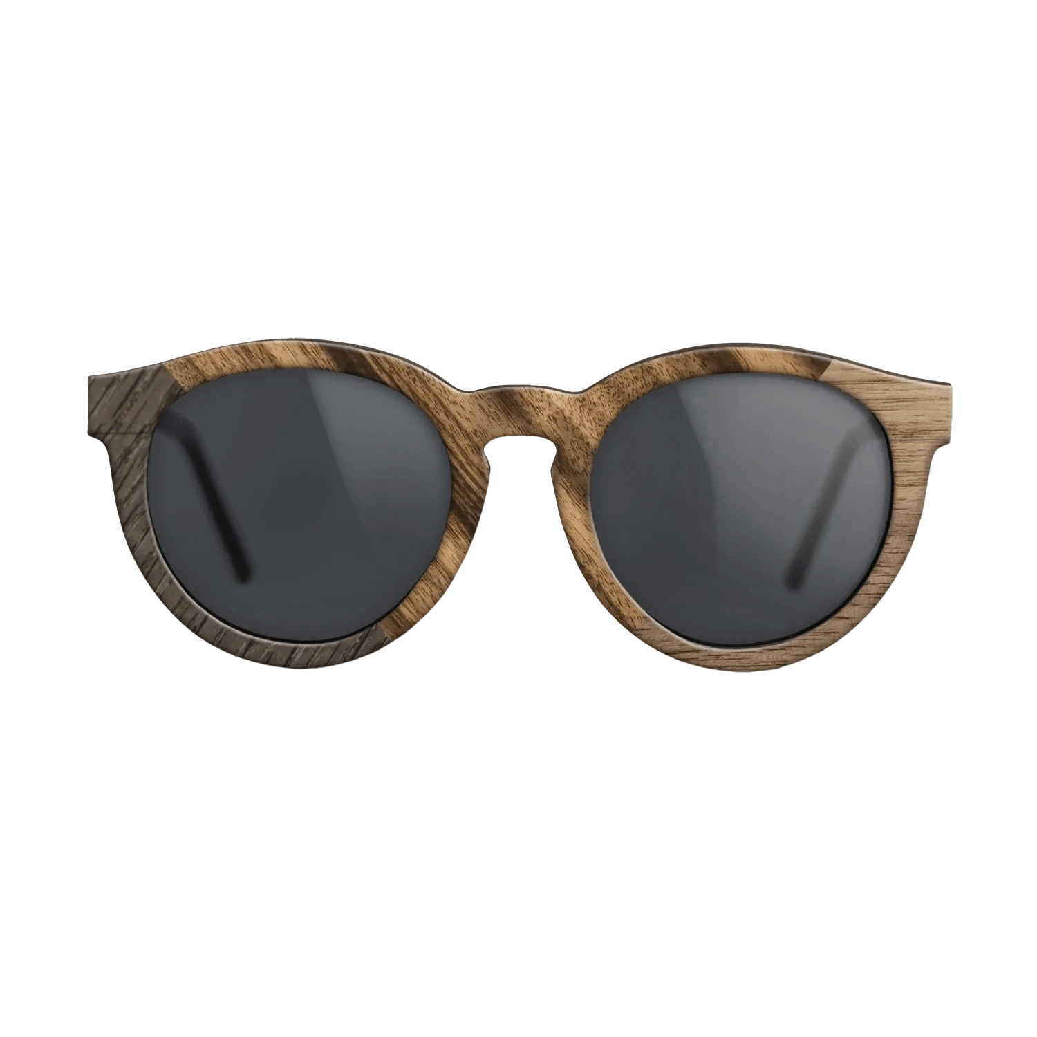 Ziricote Light Quartered,Fumed Oak,Walnut: Straight Grain: Geometric - The Rebel - Round - 1065 - SIRIS wood optic