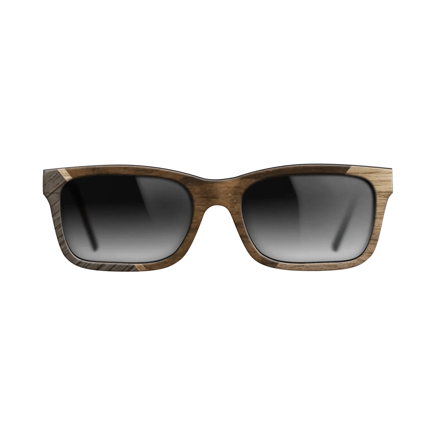 Ziricote Dark Quartered,Olive Burl,Fumed Oak,Walnut: Straight Grain: Geometric - The Sage - Rectangle - 1928 - SIRIS wood optic