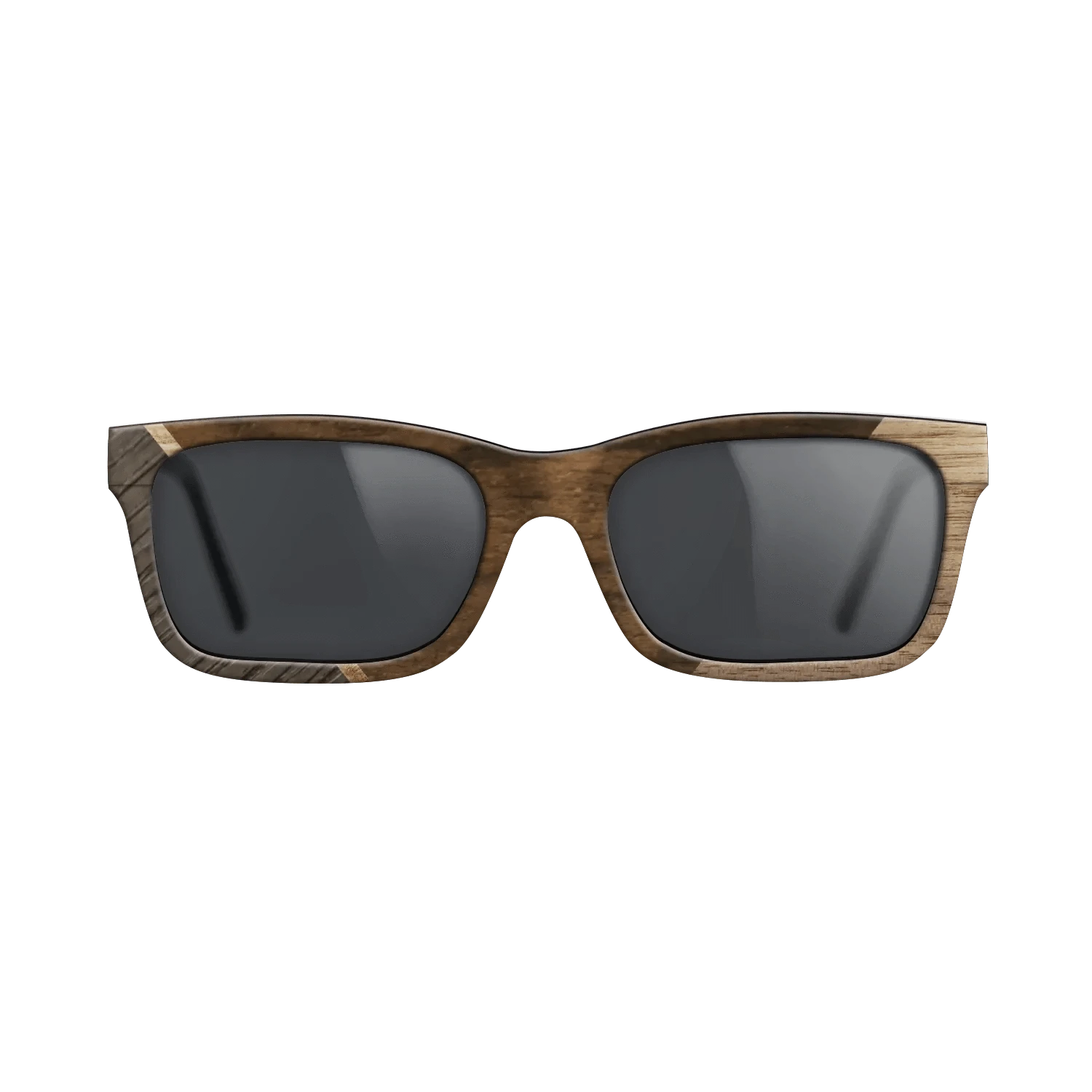 Ziricote Dark Quartered,Olive Burl,Fumed Oak,Walnut: Straight Grain: Geometric - The Sage - Rectangle - 1928 - SIRIS wood optic