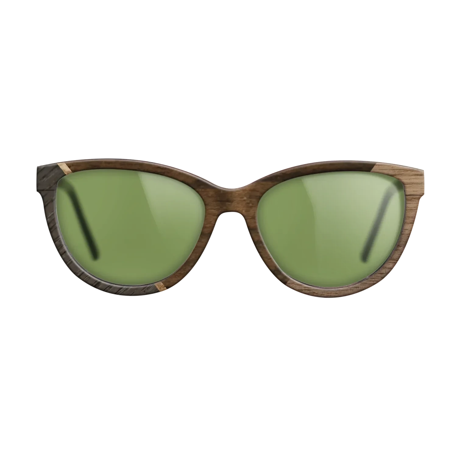 Ziricote Dark Quartered,Olive Burl,Fumed Oak,Walnut: Straight Grain: Geometric - The Maiden - Cat - 1928 - SIRIS wood optic