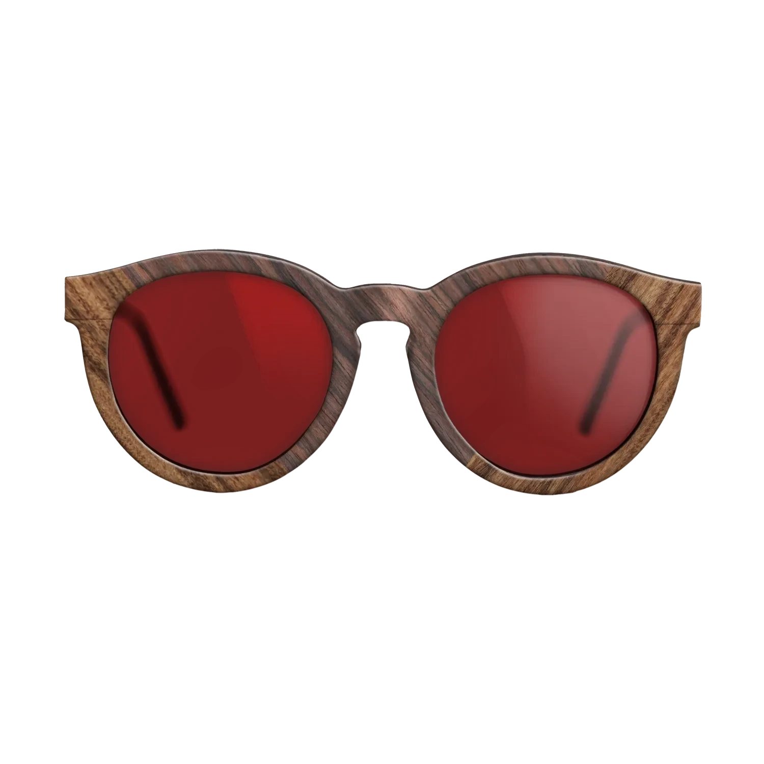 Rosewood Reconstituted,Santos Rosewood Light: Geometric - The Rebel - Round - 687 - SIRIS wood optic