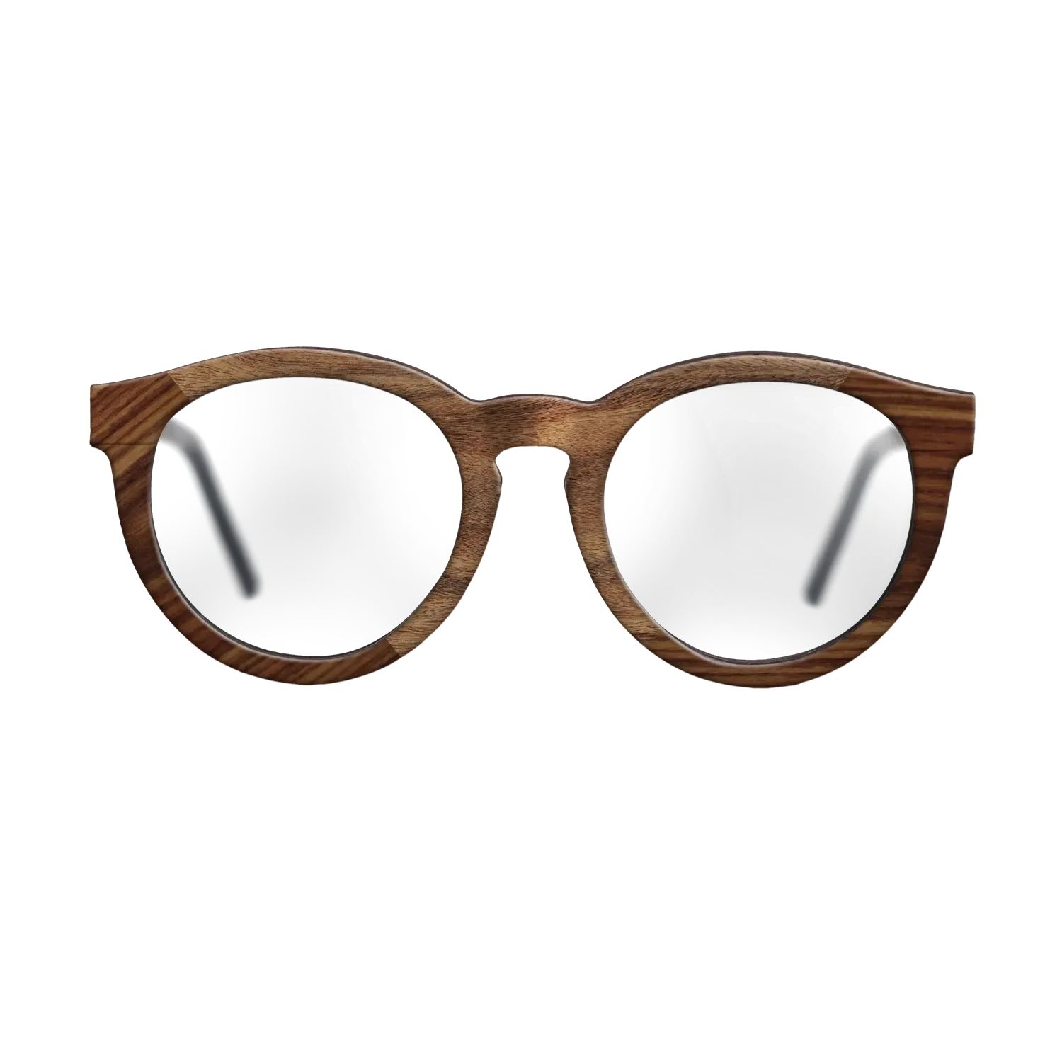 Santos Rosewood Light,Kingwood: Geometric - The Rebel - Round - 1294 - SIRIS wood optic