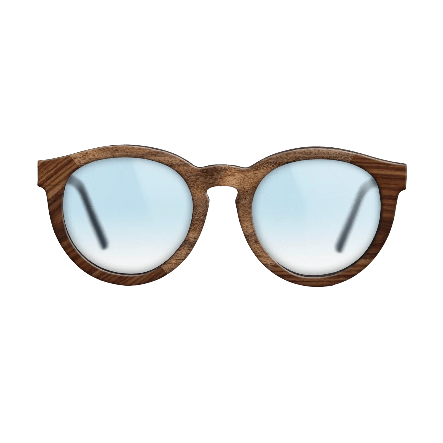 Santos Rosewood Light,Kingwood: Geometric - The Rebel - Round - 1294 - SIRIS wood optic