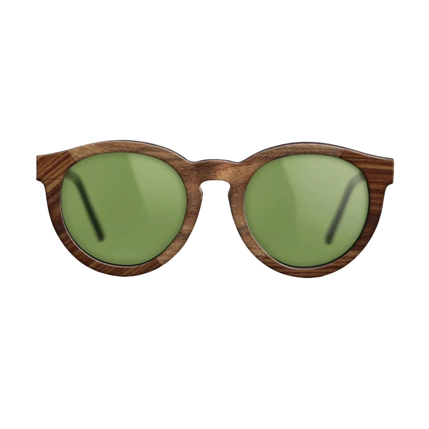 Santos Rosewood Light,Kingwood: Geometric - The Rebel - Round - 1294 - SIRIS wood optic