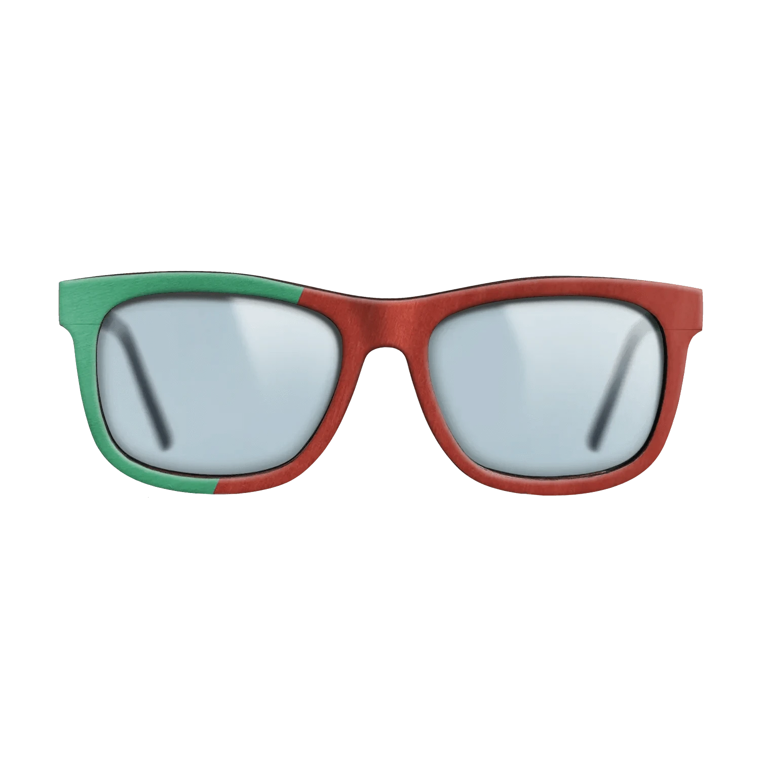 Poplar Dyed: Blue Denim,Poplar Dyed: Green,Poplar Dyed: Red,Poplar Dyed: Yellow: Angle Cut - The Hero - Square - 1313 - SIRIS wood optic